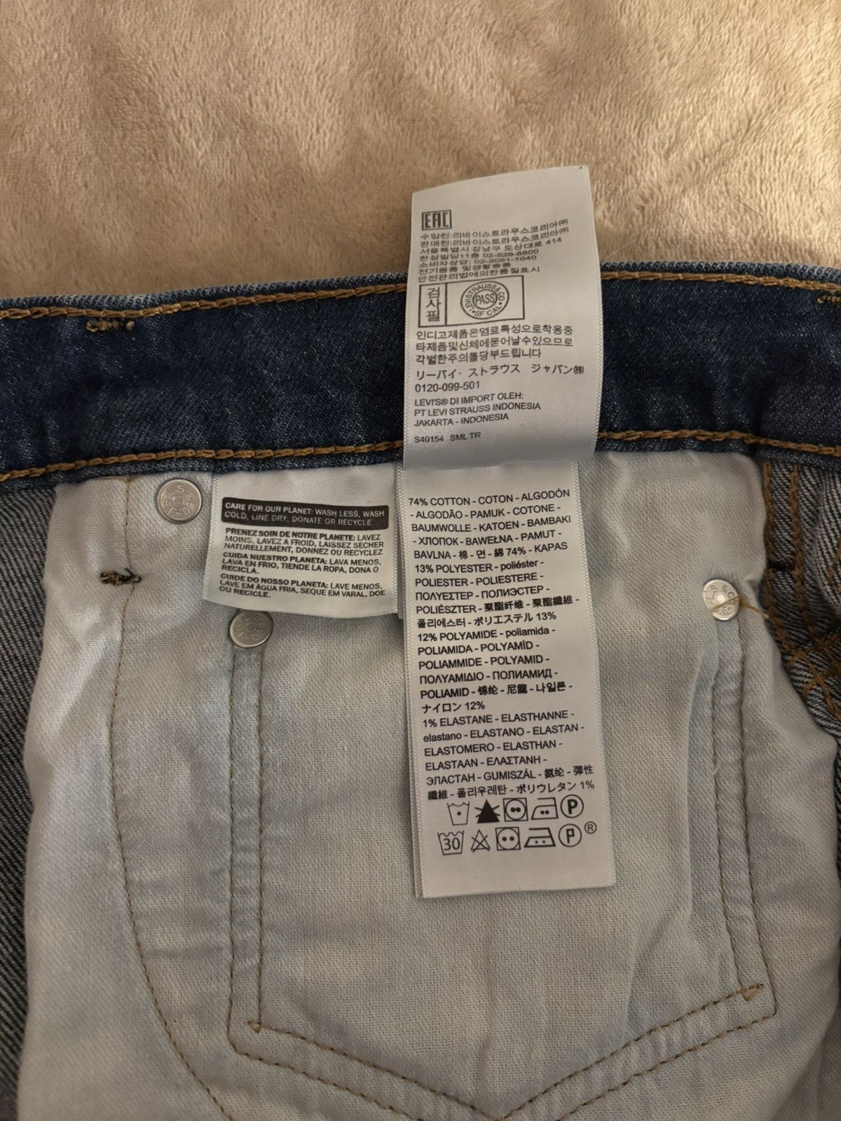 Levi's Levi’s Menswear Jeans Size US 35 - 4 Thumbnail