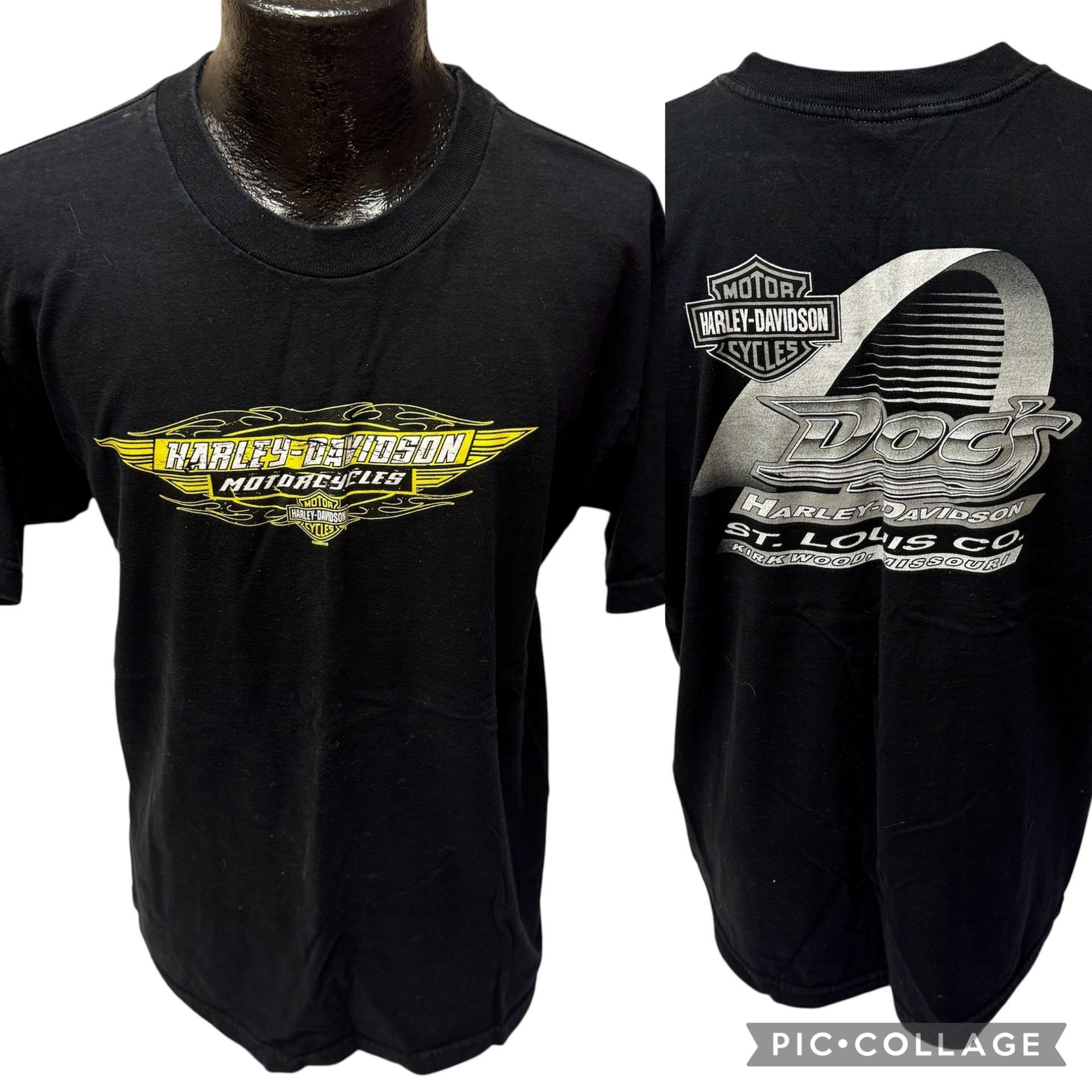 Harley Davidson DOCS Harley Davidson St Louis Co Motorcycle Biker T Shirt XL Size US XL / EU 56 / 4 - 1 Thumbnail