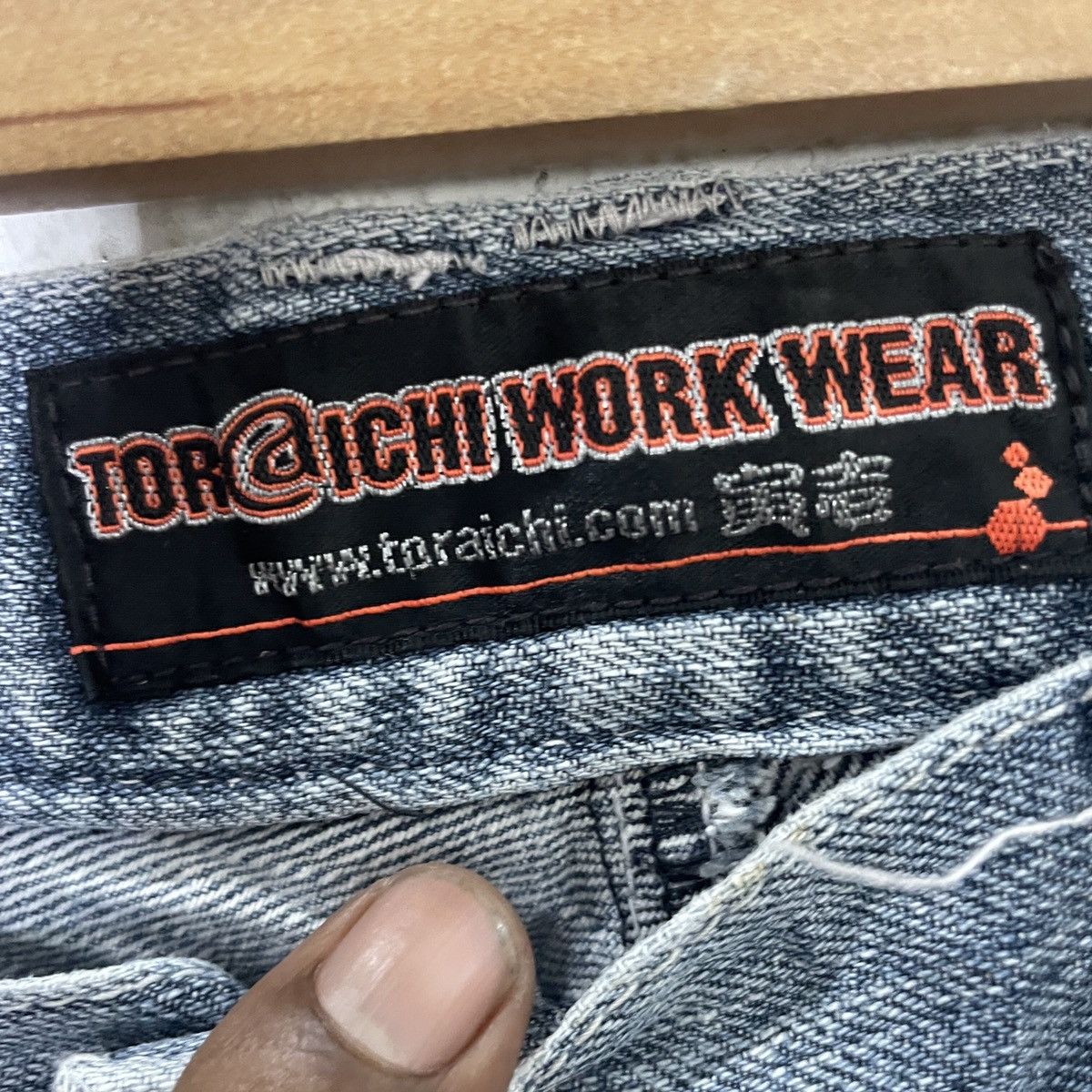 Japanese Brand Vintage Toraichi Tactical Denim Jeans Size US 35 - 5 Thumbnail