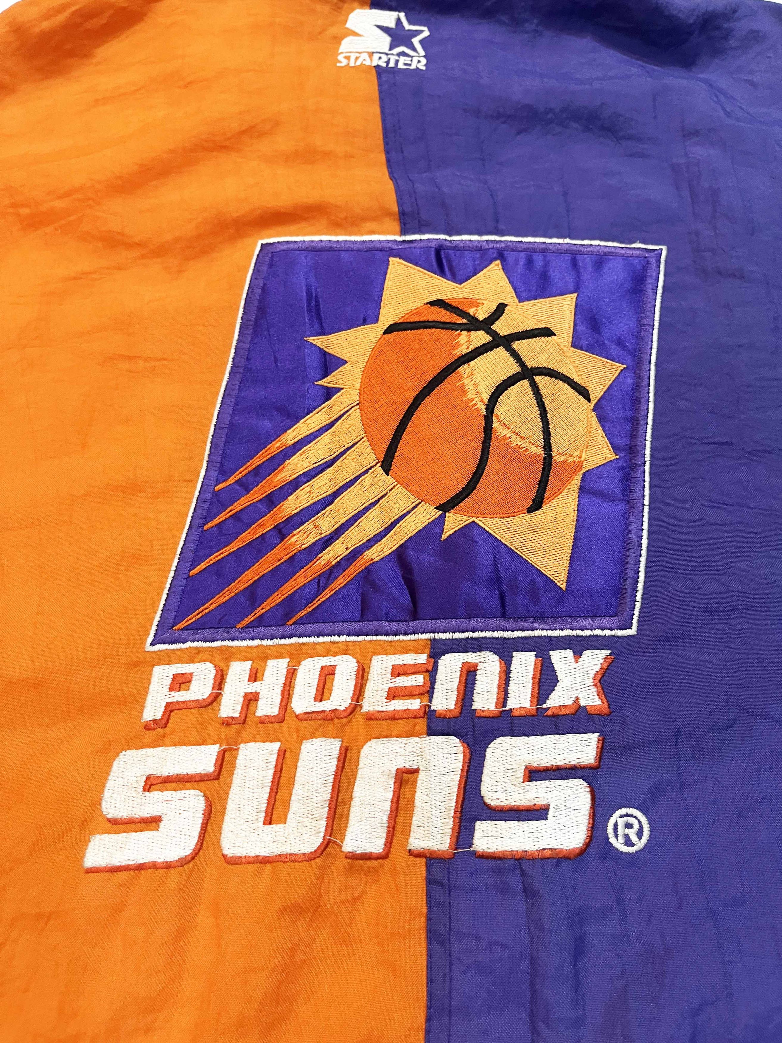 NBA × Starter × Vintage Vintage Starter NBA Phoenix Suns Hoodie Full Zip Jacket Size US L / EU 52-54 / 3 - 7 Thumbnail