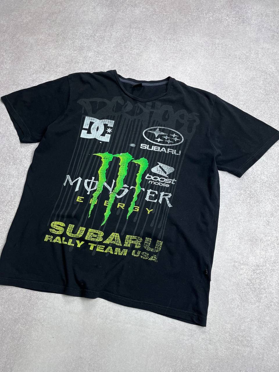 Vintage Vintage Monster Energy Ken Block Subaru Y2K T-shirt M Size US M / EU 48-50 / 2 - 2 Thumbnail