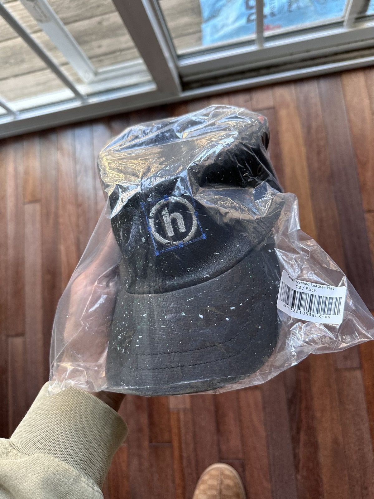 Asics × HIDDEN Painted Washed Leather Hat - Black Size ONE SIZE - 12 Thumbnail