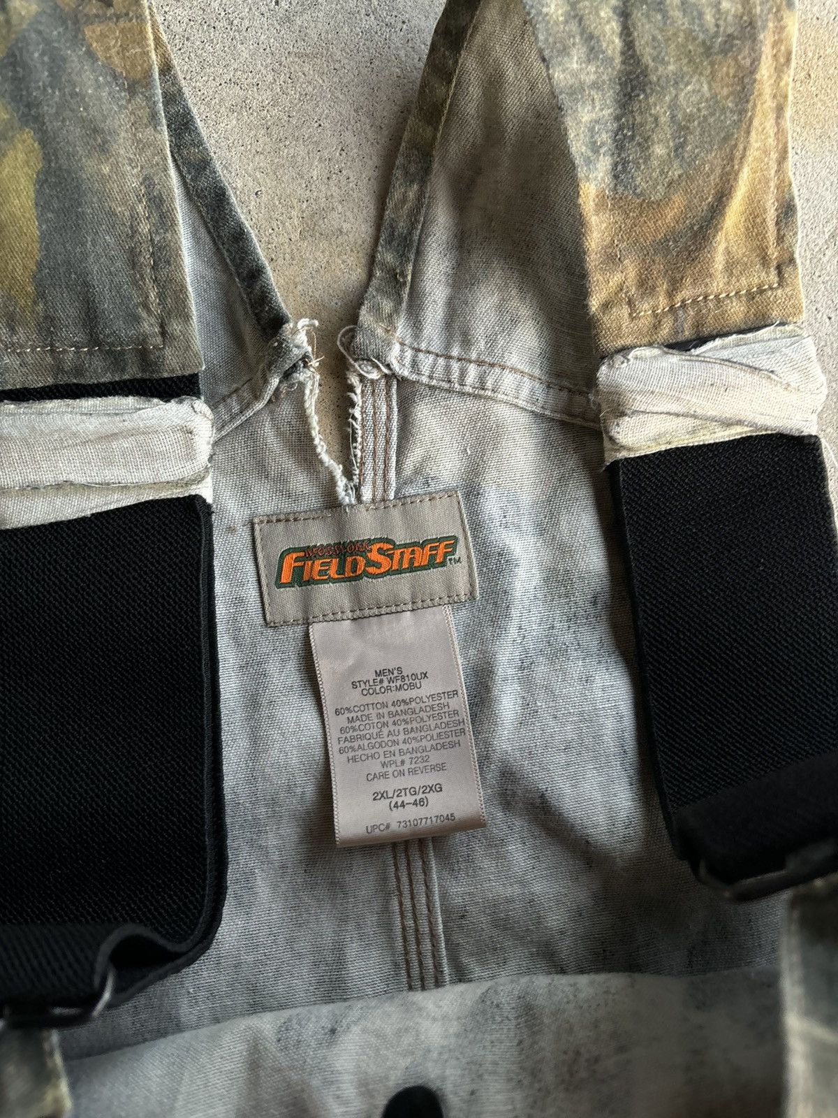 Fieldmaster × Vintage Crazy Faded Fieldstaff Realdtee Wide Leg Baggy Overalls Size US 42 / EU 58 - 5 Thumbnail