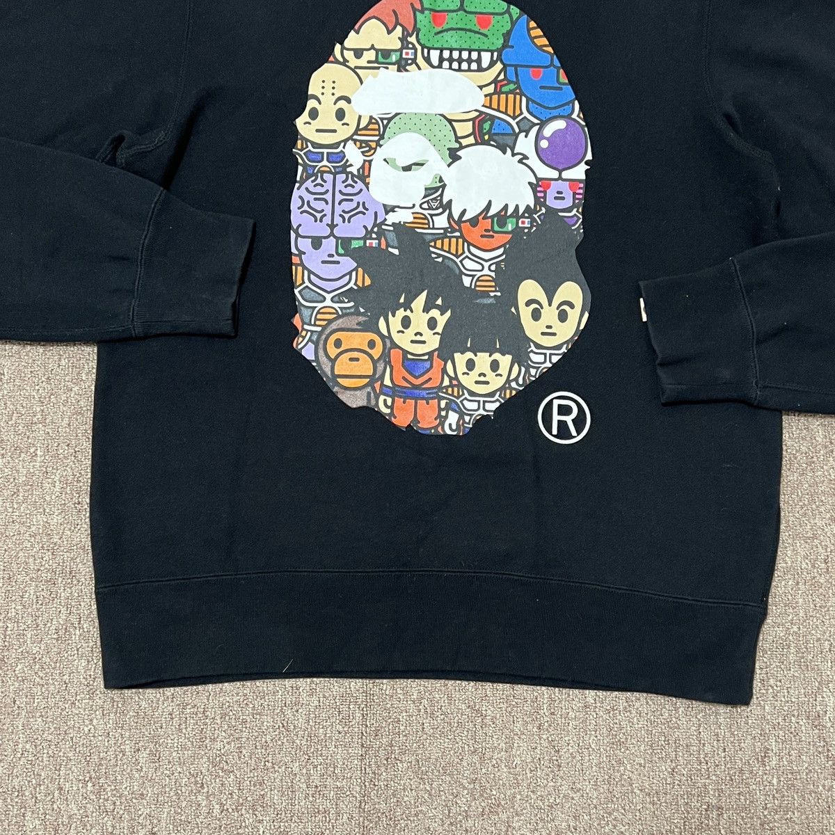 Bape Bape x Dragonball Big ape Head Crewneck Size US L / EU 52-54 / 3 - 4 Thumbnail