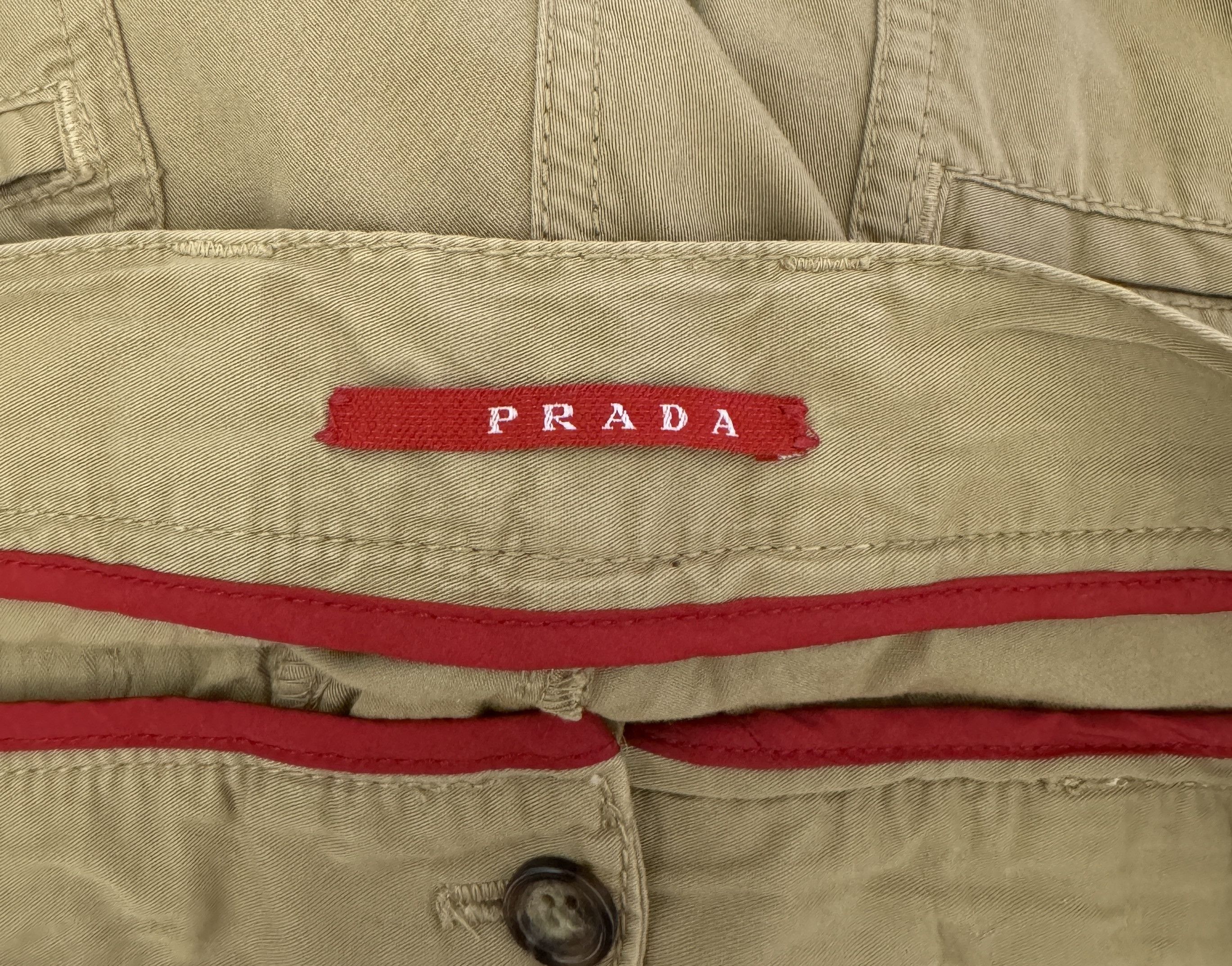 Prada Prada Milano Chino Pants Casual Trousers Small Logo Size 46 Size US 30 / EU 46 - 6 Thumbnail