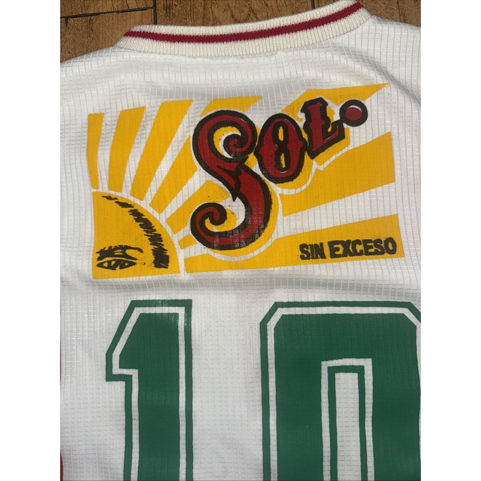 Vintage Vintage Club Necaxa Rayos Soccer Jersey Coca-Cola XXL Mexico Size US XXL / EU 58 / 5 - 8 Thumbnail