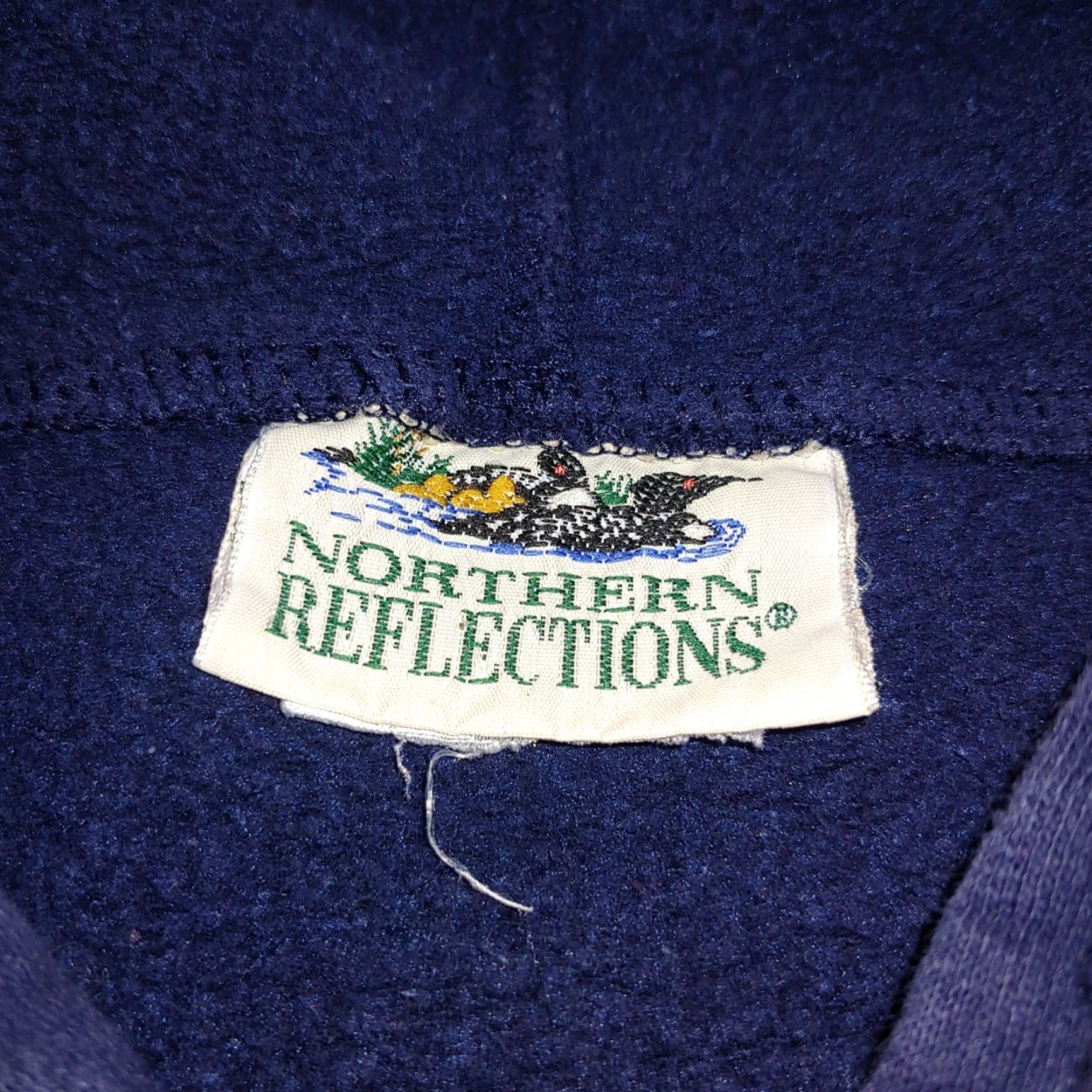 Northern Reflections VINTAGE Northern Reflections Hoodie Sweatshirt Women 2X Blue Seashore Lighthouse Coastal Knit Activewear Size XXL / US 16-18 / IT 52-54 - 6 Thumbnail