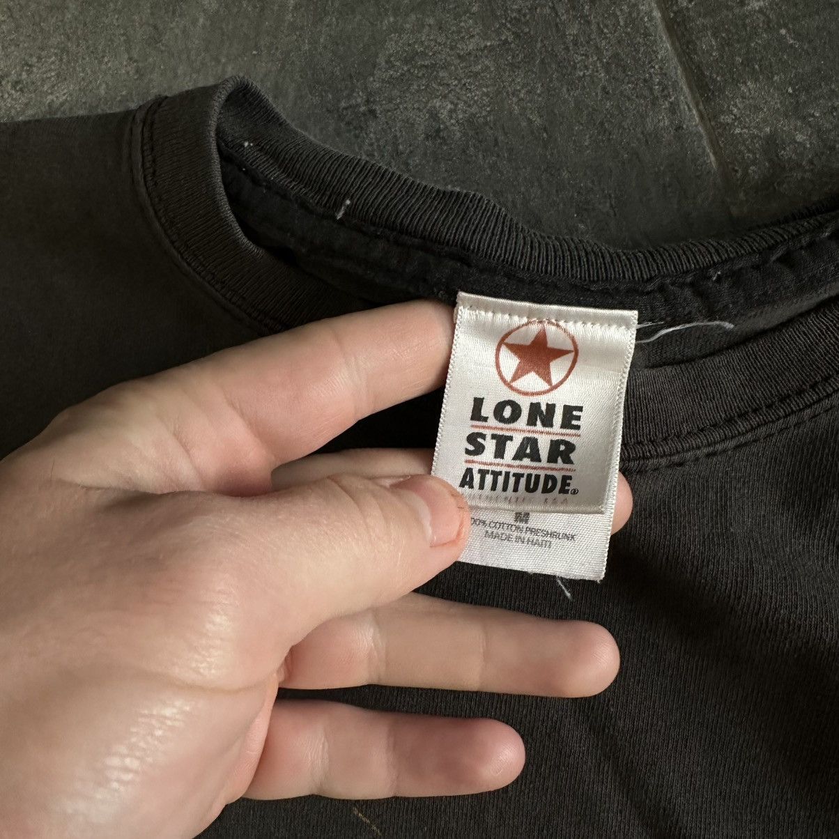 Vintage Vintage Japanese Style Lone Star Attitude T-shirts Rock Y2K Size M / US 6-8 / IT 42-44 - 7 Thumbnail