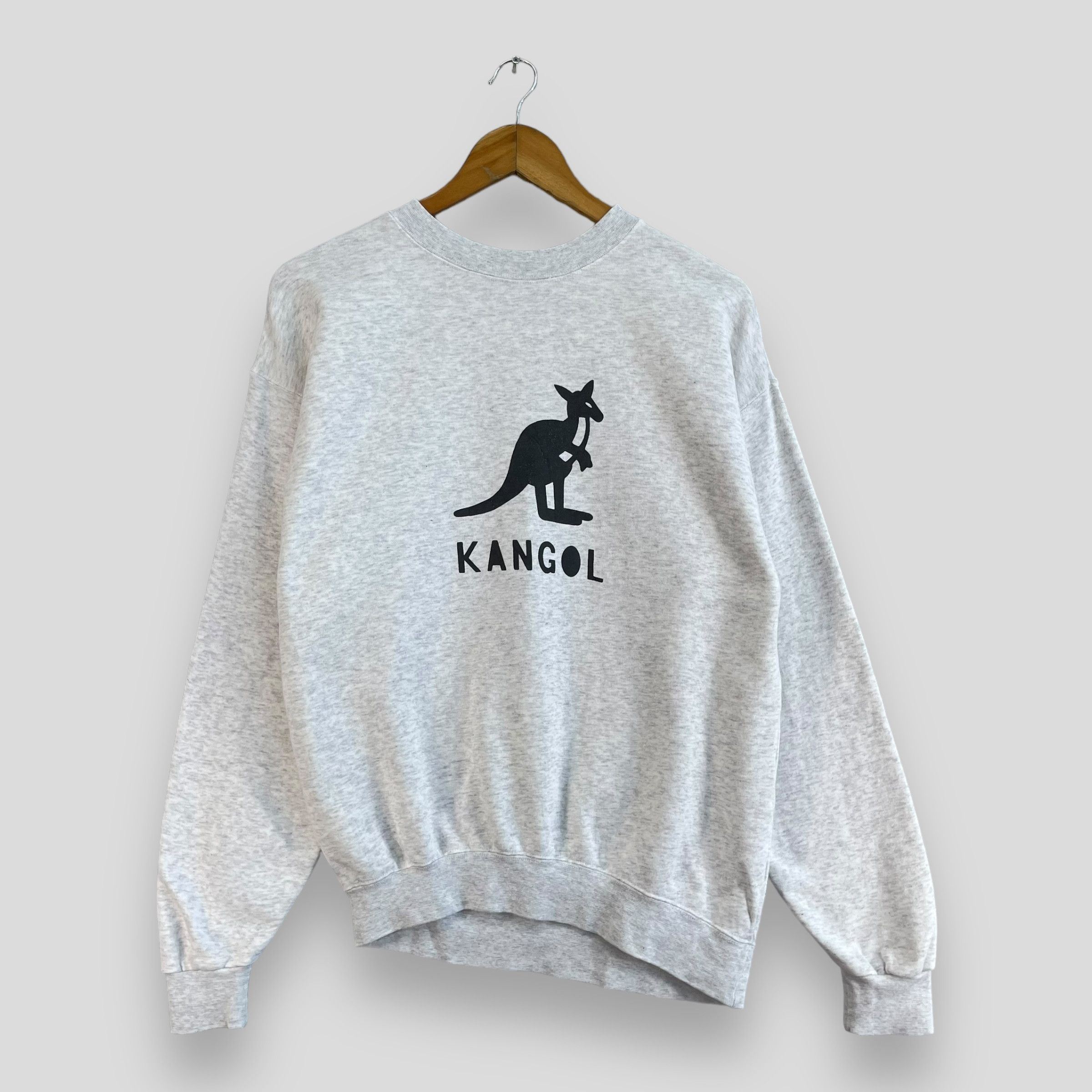 Kangol × Vintage Vintage KANGOL Big Logo Spell Out Printed Sweatshirt Size US M / EU 48-50 / 2 - 1 Thumbnail