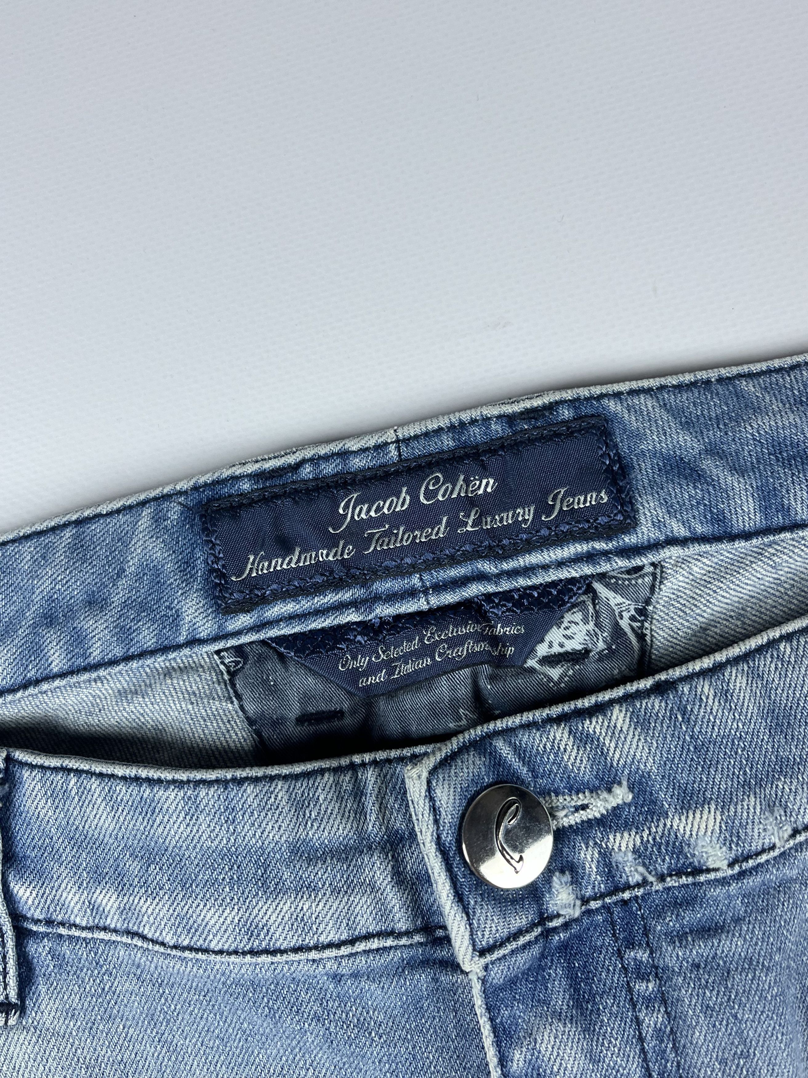 Jacob Cohen × Vintage Vintage Jacob Cohen Rare Faded Jeans Size US 29 - 5 Thumbnail
