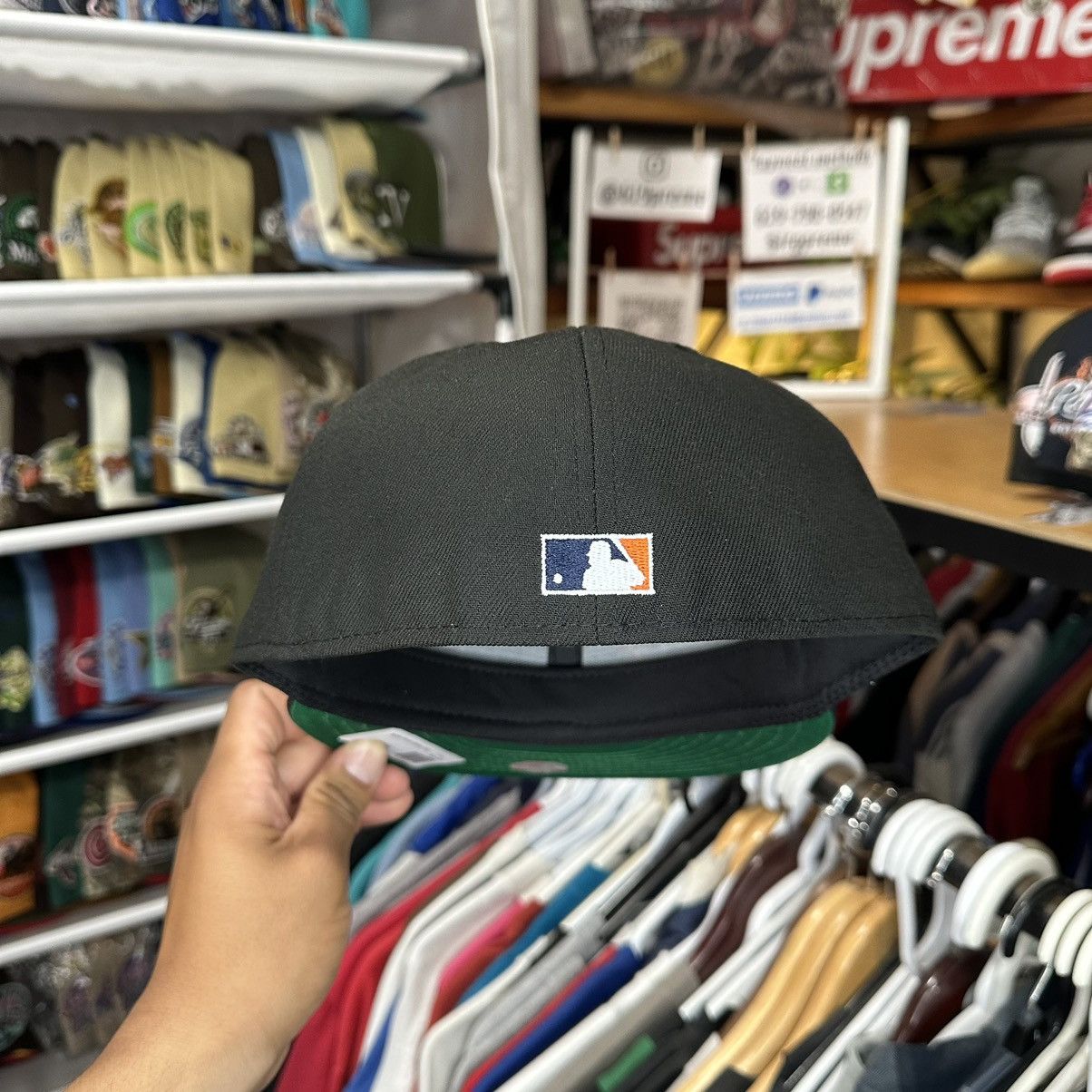 New Era New era padres script fitted Size ONE SIZE - 4 Thumbnail
