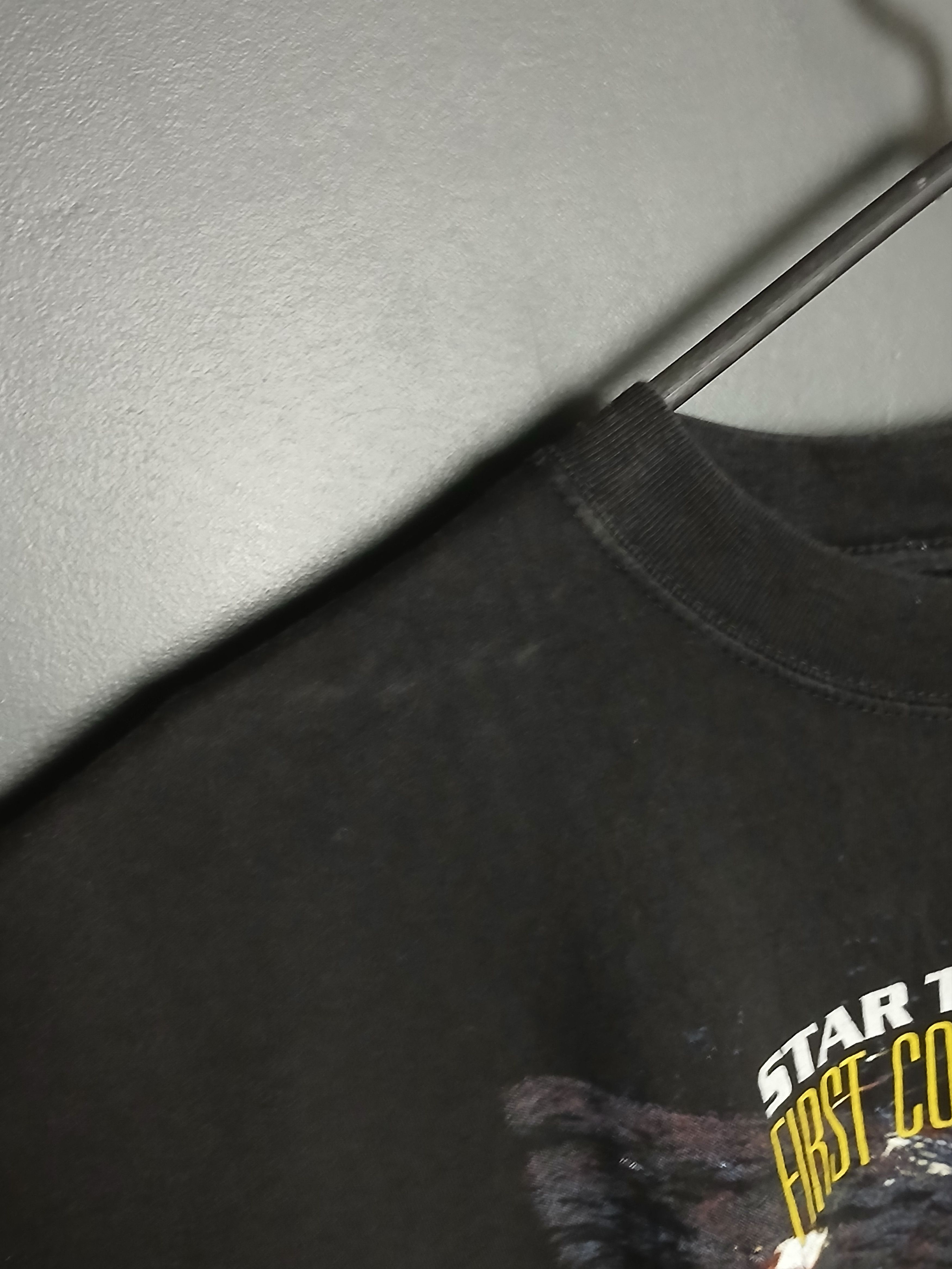 Vintage Vintage 1996 Star Trek First Contact T-Shirt Size US XL / EU 56 / 4 - 5 Thumbnail