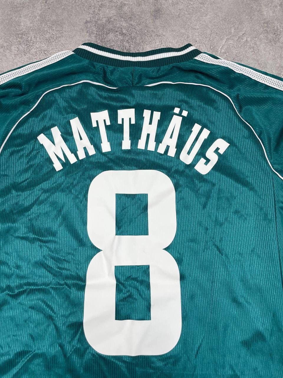 Other Matthaus Adidas Men 1998/00 Away Football ShirtGreen Jersey Size US L / EU 52-54 / 3 - 8 Thumbnail