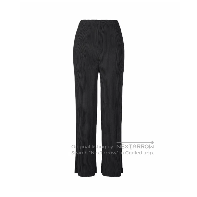 Issey Miyake Issey Miyake size:1 Black Long Pants Size 31" - 1 Thumbnail
