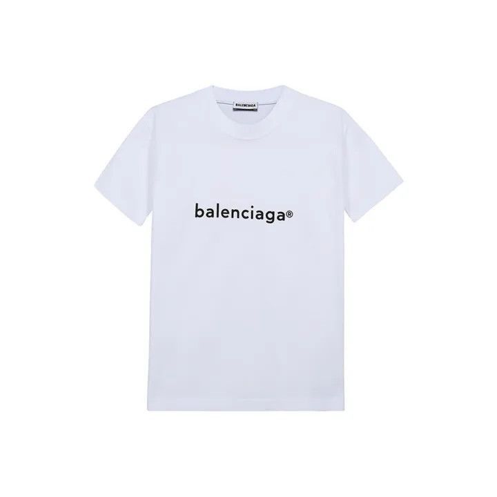 Balenciaga Balenciaga Cotton Crew Neck Regular T-shirt 0079-2507 Size M / US 6-8 / IT 42-44 - 1 Thumbnail
