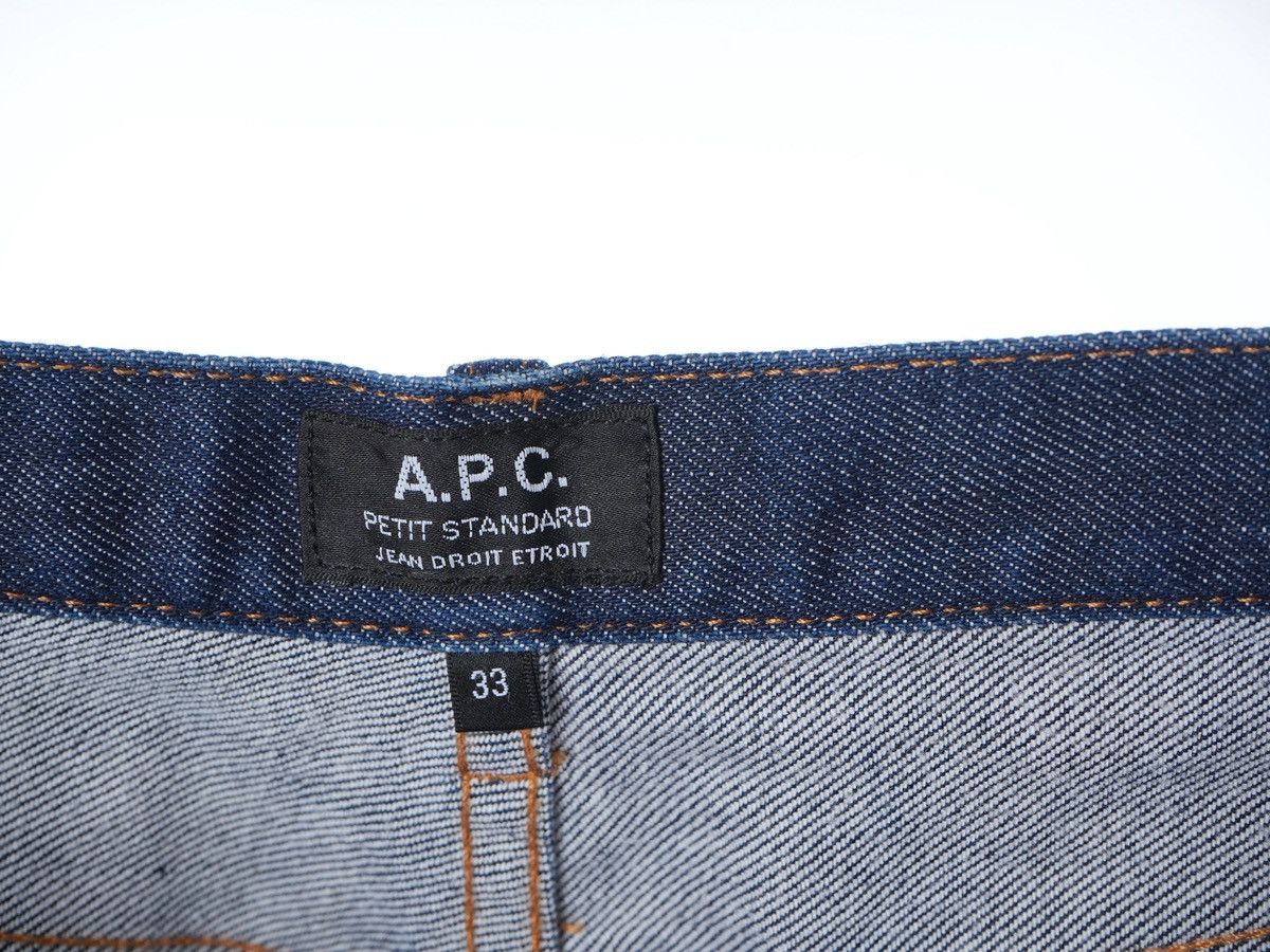A.P.C. Apc A.P.C. Petit Standard Indigo Jeans Denim w33 Size US 33 - 4 Thumbnail