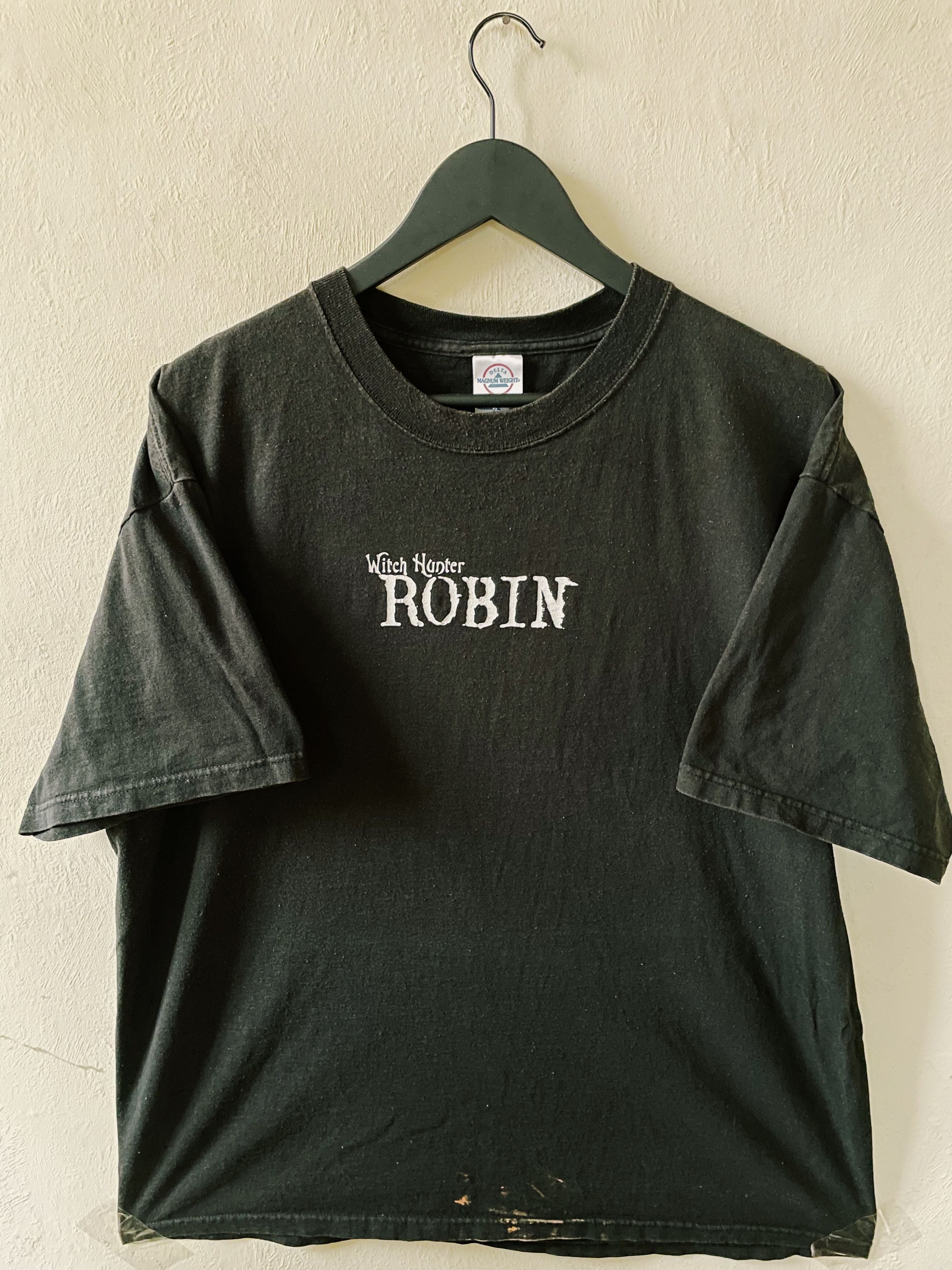 Anime × Japanese Brand × Vintage Vintage 2003 Sunrise Witch Hunter Robin Promo T-shirt Black Size US XL / EU 56 / 4 - 2 Thumbnail