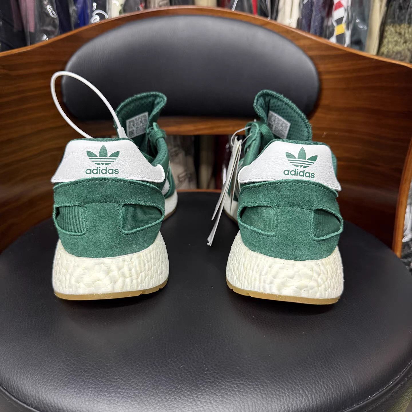 Adidas Adidas Iniki Runner Green & Teal K15 Size US 11.5 / EU 44-45 - 3 Thumbnail
