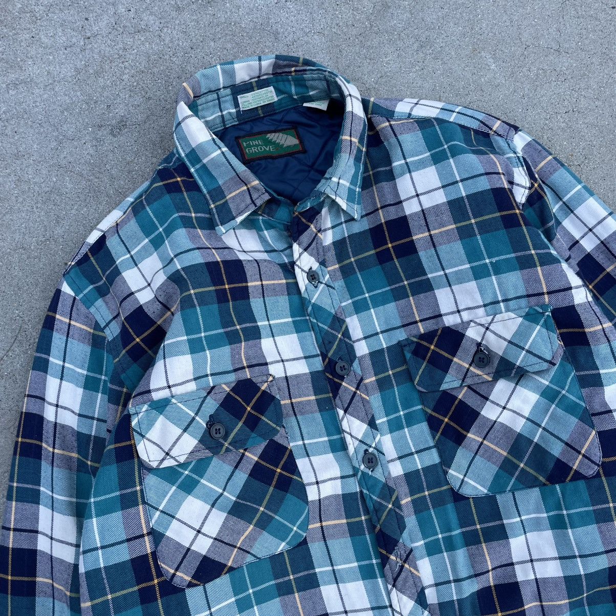 Vintage Vintage Padded Flannel Size US L / EU 52-54 / 3 - 3 Thumbnail