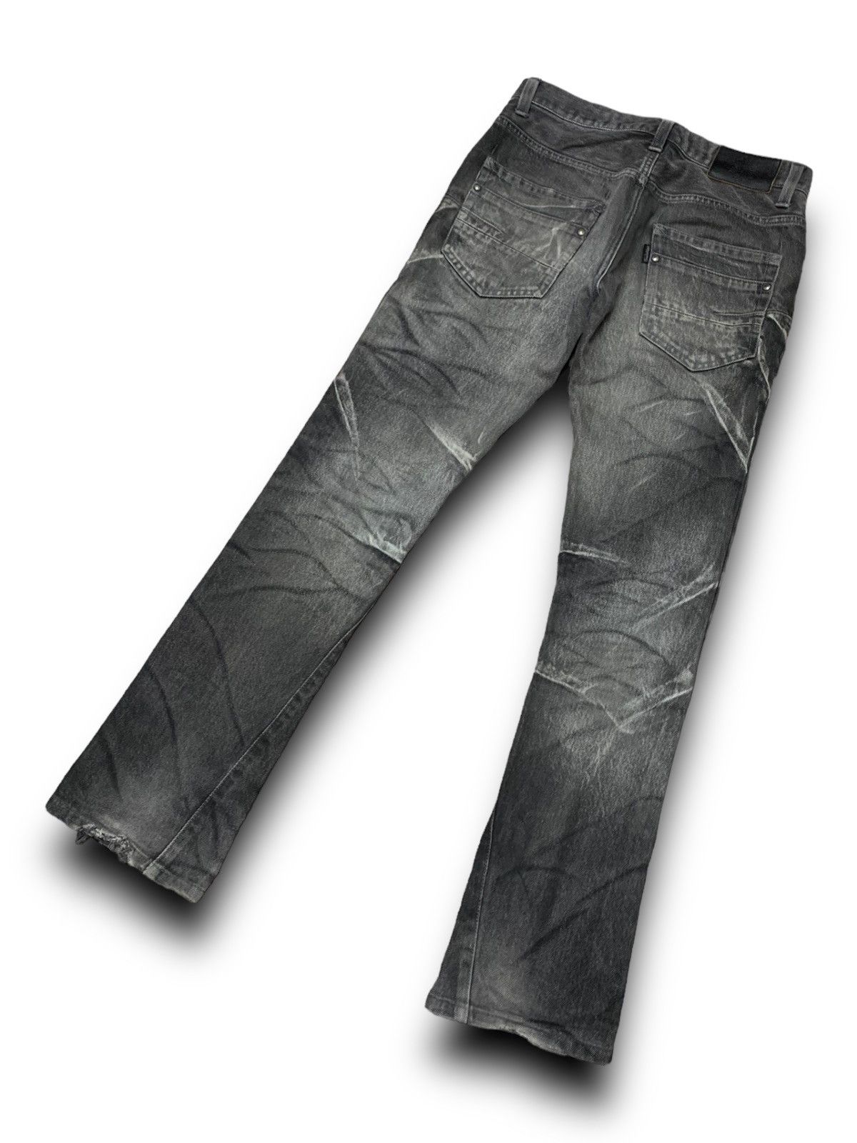 Japanese Brand × Tornado Mart VINTAGE TORNADO MART DISTRESSED DESIGN JAPANESE BRAND JEANS Size US 31 - 17 Thumbnail