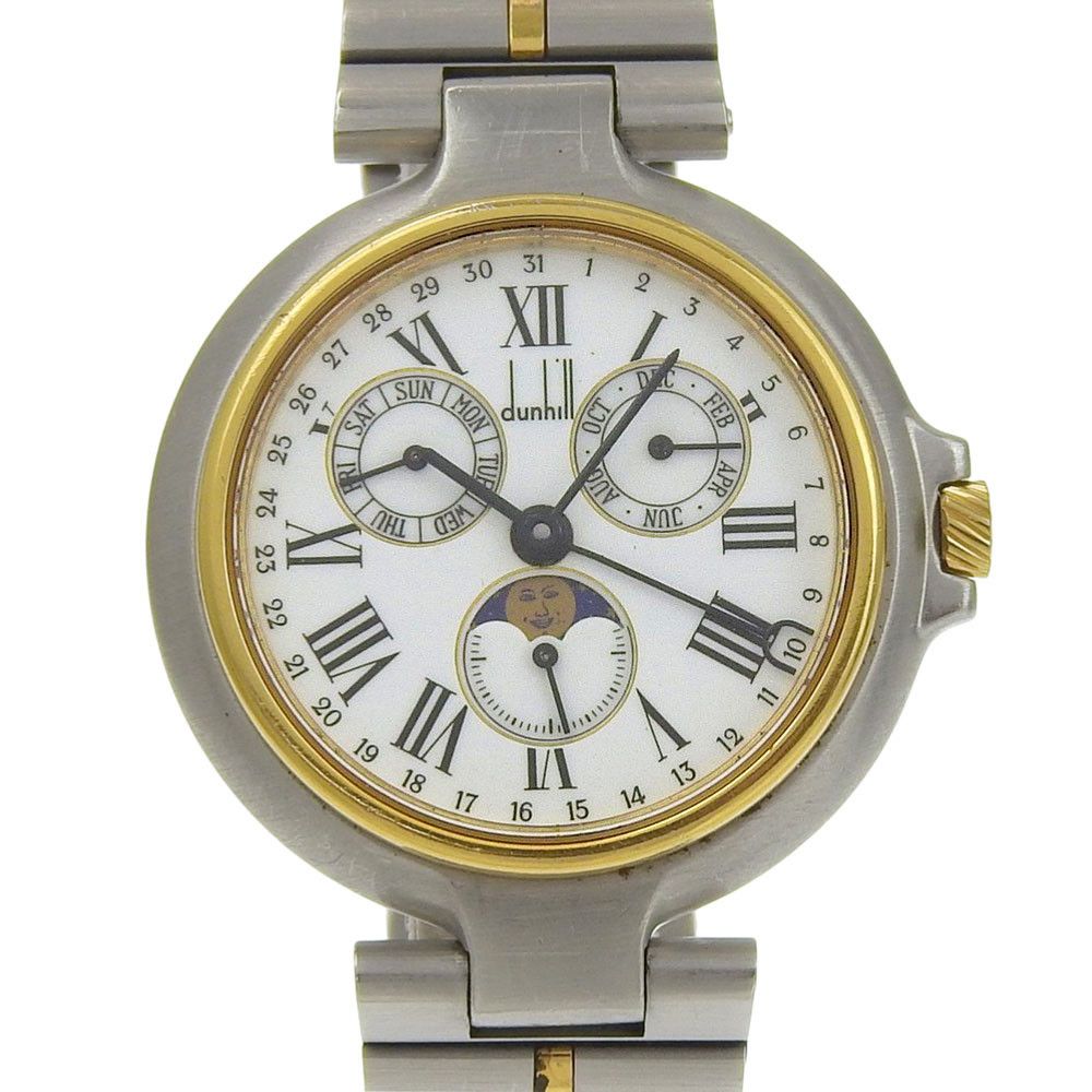 Other Dunhill Dunhill Millennium Stainless Steel Quartz Metal Quartz DUTY FREE for USA Size ONE SIZE - 1 Thumbnail