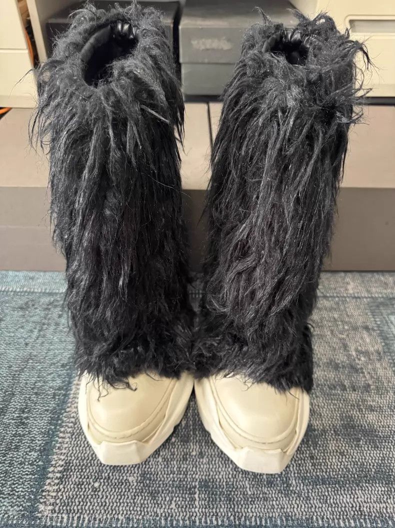 Other Rick Owens 22fw elephant leg boots Size US 7 / EU 40 - 2 Thumbnail