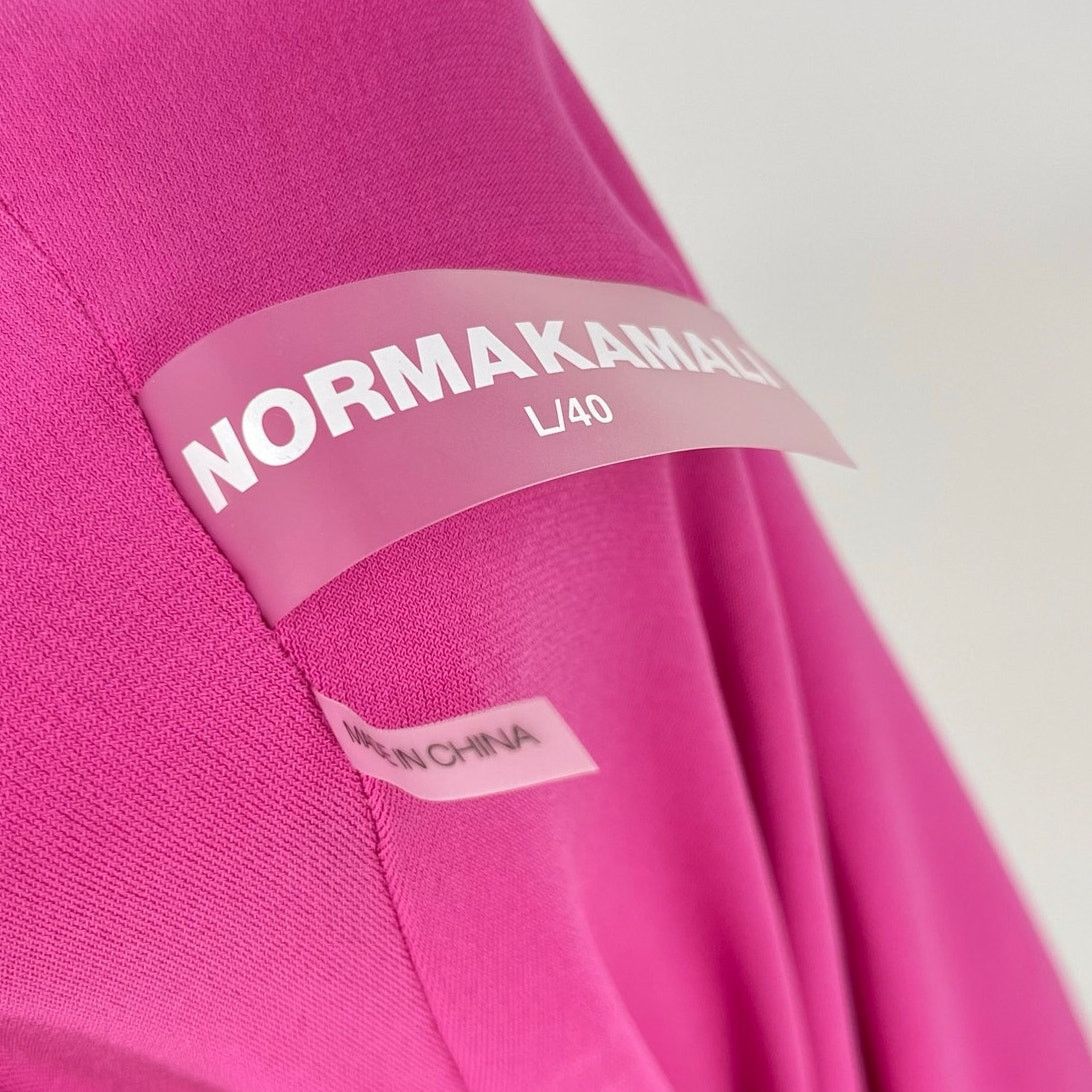 Norma Kamali Sleeveless Pickleball Mini Dress Pink L