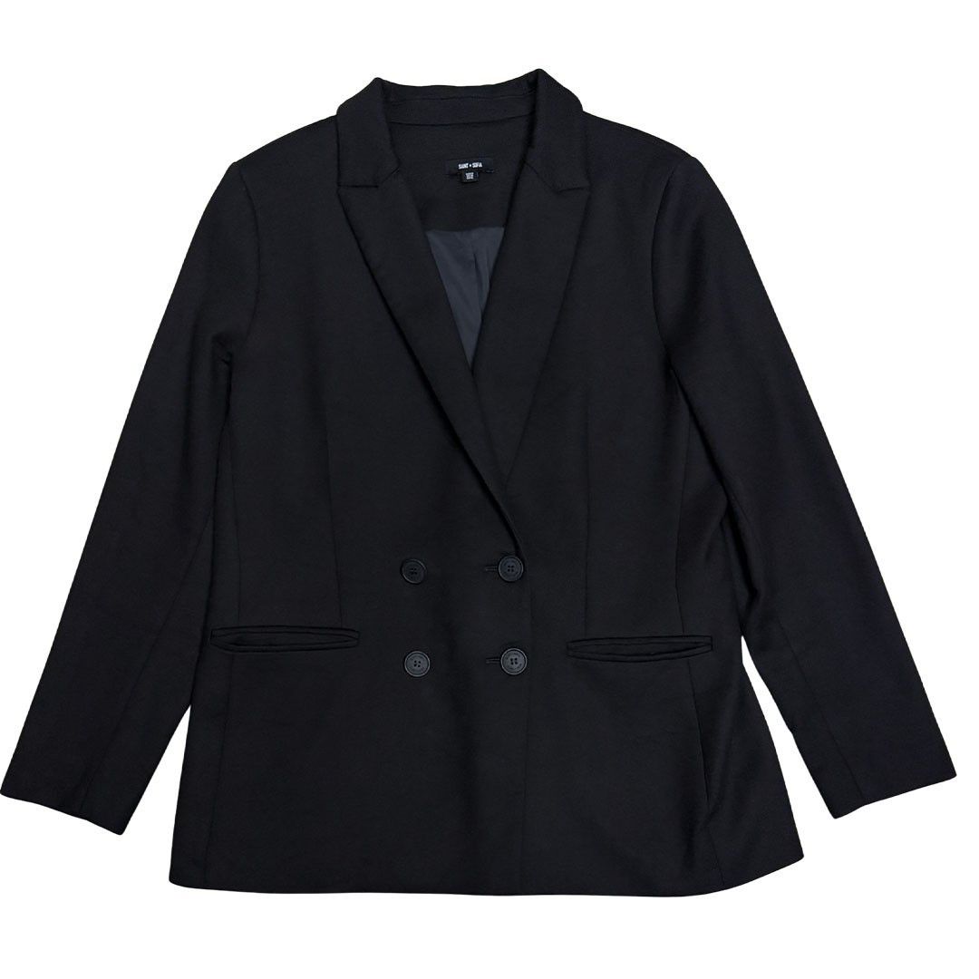 Other SAINT + SOFIA Cambridge Crepe Business Blazer Jacket 12 Size XL / US 12-14 / IT 48-50 - 1 Thumbnail