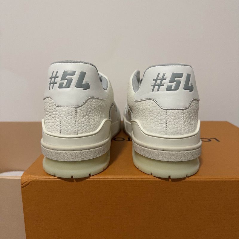 Louis Vuitton Louis Vuitton White Cement Low Top Sneakers - Size US 11 / EU 44 - 3 Thumbnail