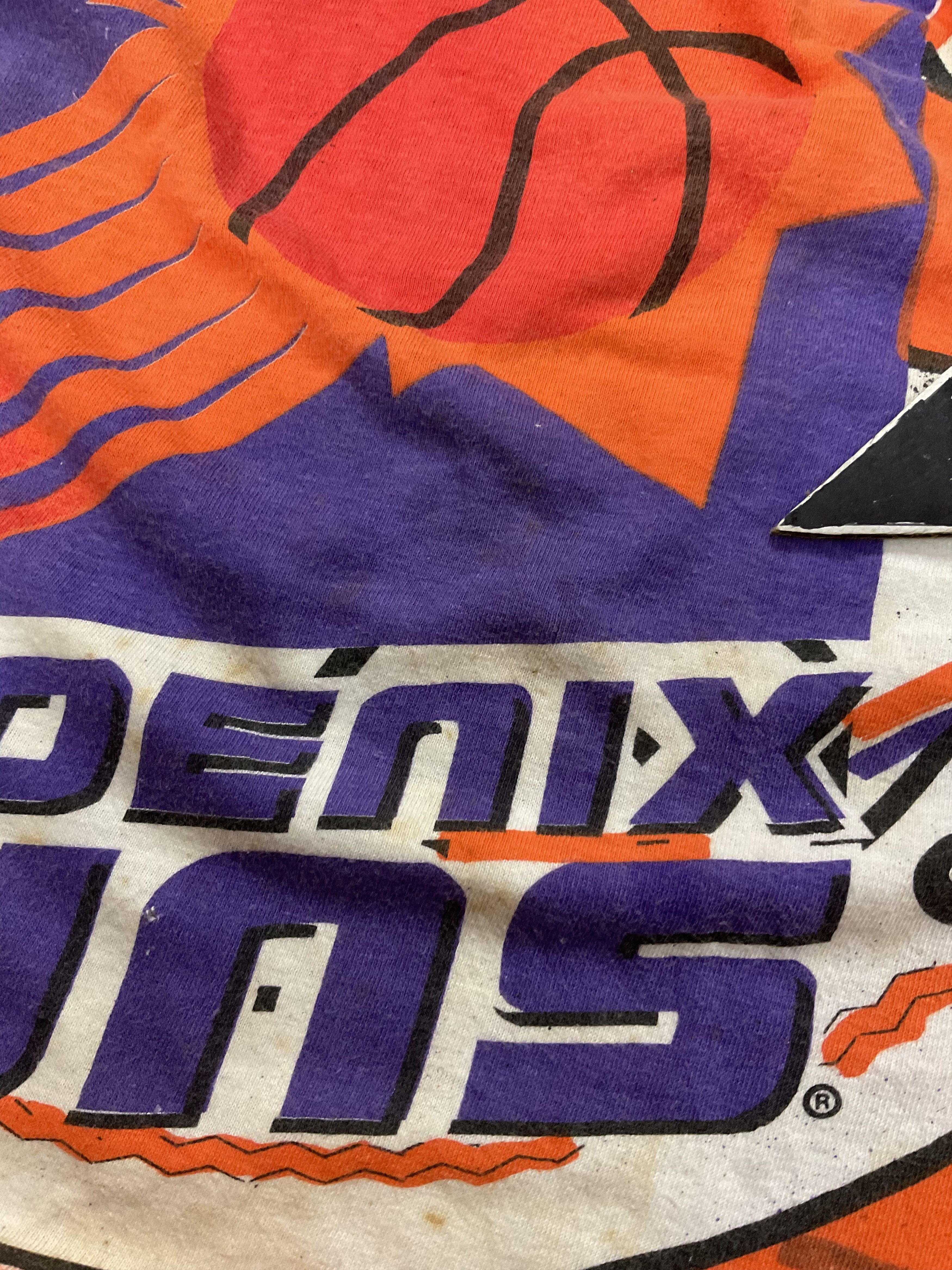 NBA Vintage 90s Phoenix Suns All Over Print T-Shirt Double Sided Size US L / EU 52-54 / 3 - 13 Thumbnail