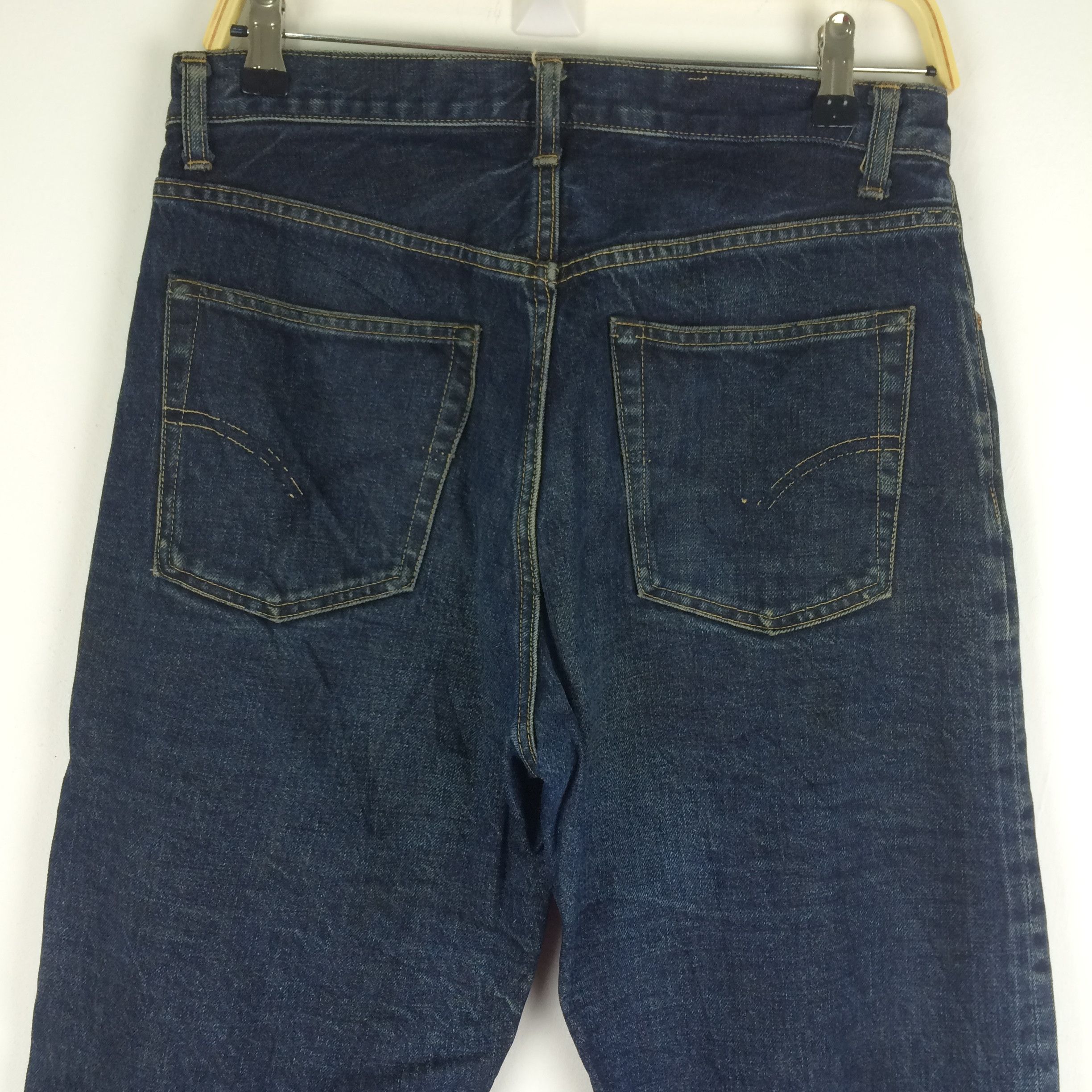 HOLLYWOOD RANCH MARKET × Japanese Brand X28 VTG Selvedge Japan Jeans HOLLYWOOD RANCH H.R Market Size US 31 - 3 Thumbnail