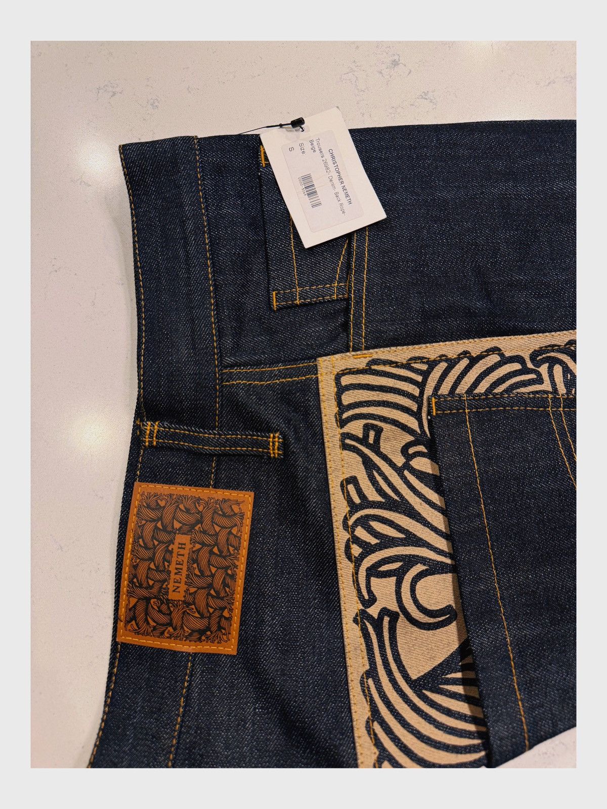 Christopher Nemeth Christopher Nemeth x NEMETH Limited Edition Jeans – Size S Size US 28 / EU 44 - 8 Thumbnail