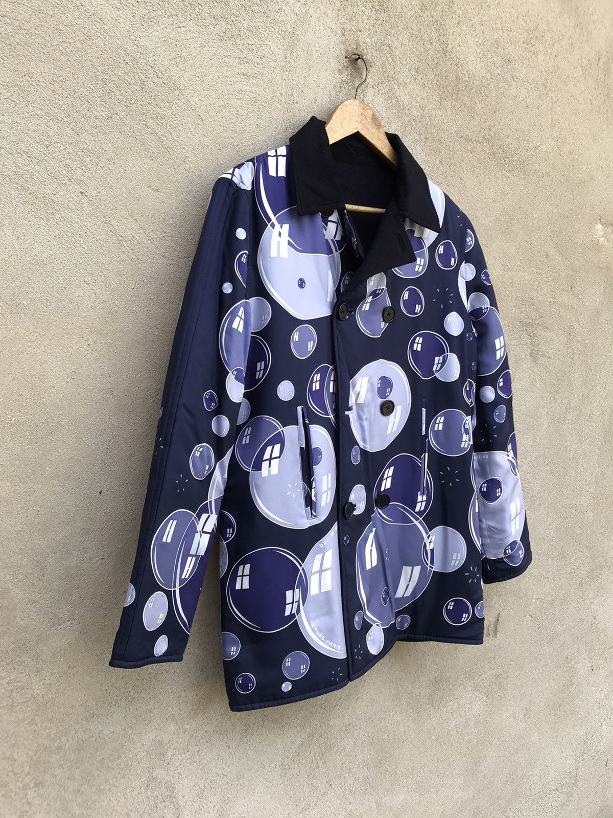 Hermes RARE HERMES REVERSIBLE JACKET BAL DE BULLES OVERPRINT Size US S / EU 44-46 / 1 - 4 Thumbnail