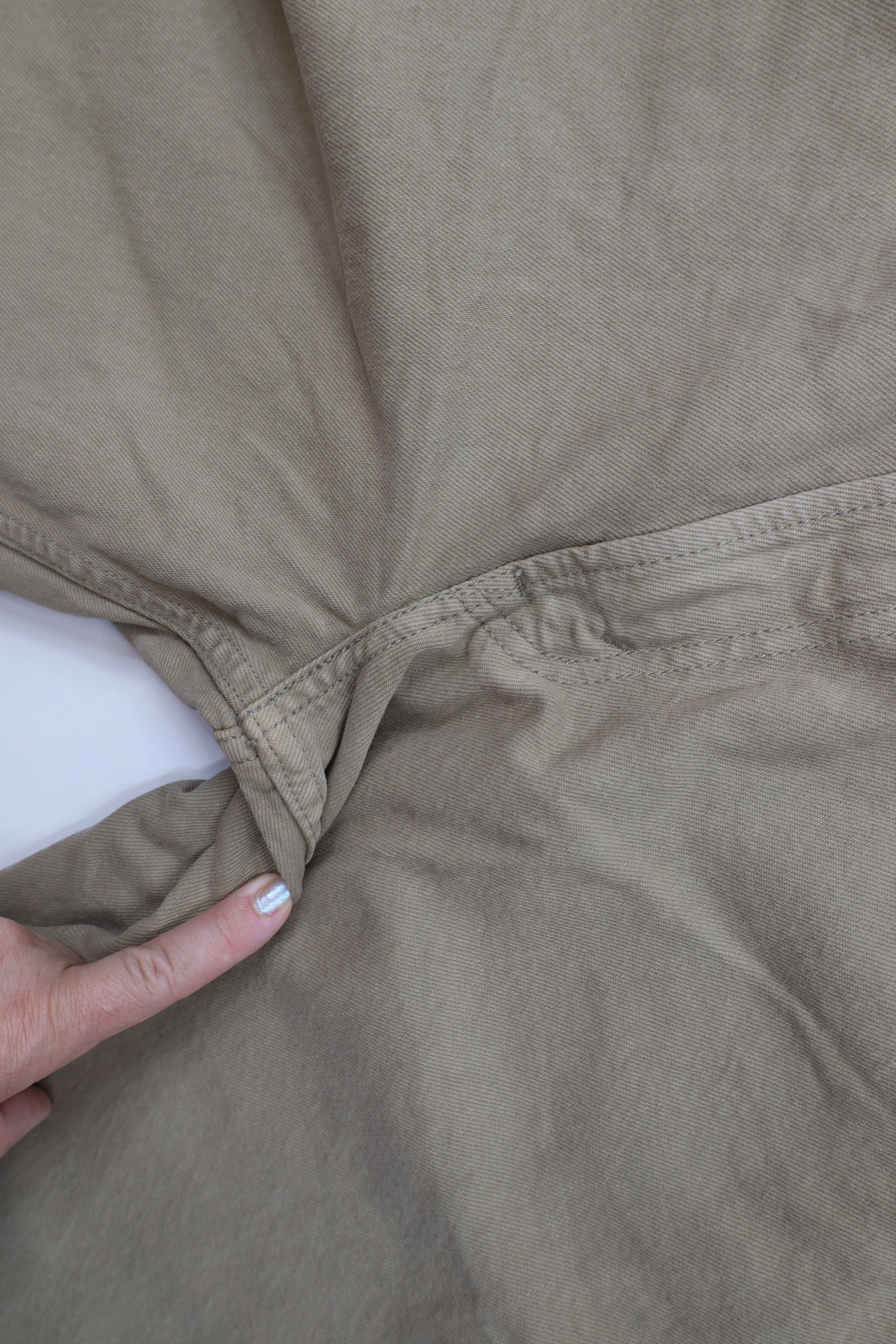 Levi's Vintage Y2K 2003 Levis 550 Fit Denim Jeans Beige Khaki Size US 36 / EU 52 - 5 Thumbnail