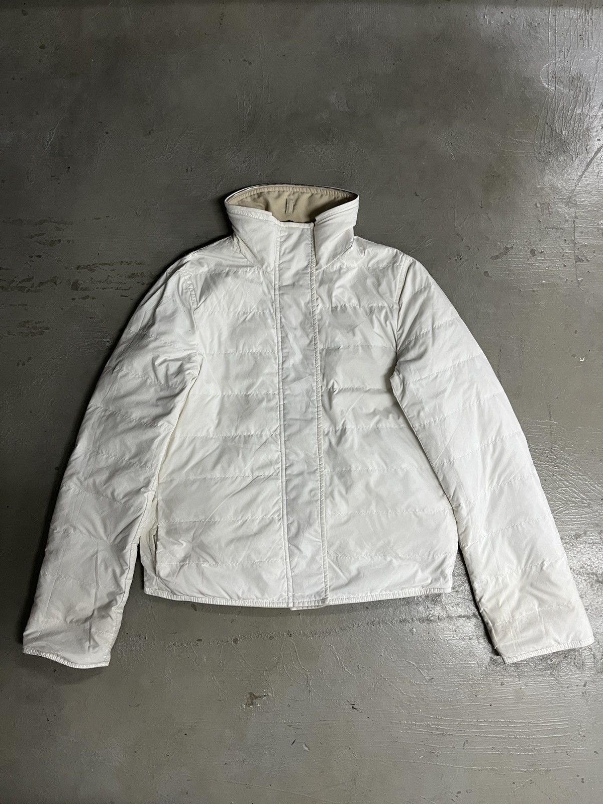 Max Mara Max Mara Reversible Puffer Jacket High Neck Rick Owen Style Size S / US 4 / IT 40 - 4 Thumbnail