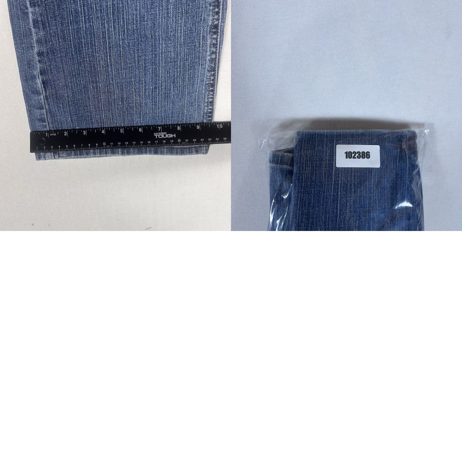 Tommy Hilfiger Tommy Hilfiger Jeans Bootcut Denim Blue 12 Womens Regular Mid Rise Comfort Pockets Zipper Logo Button Size 34" / US 12 / IT 48 - 9 Thumbnail