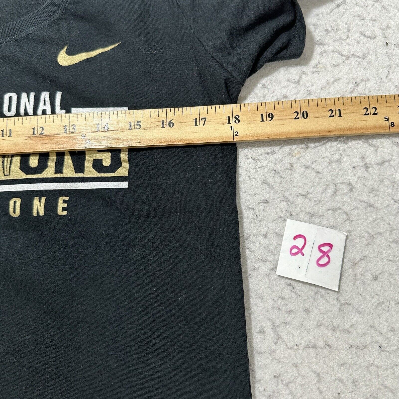 Nike Nike Alabama Crimson Tide Large 2015 Champs T Shirt Size L / US 10 / IT 46 - 8 Thumbnail
