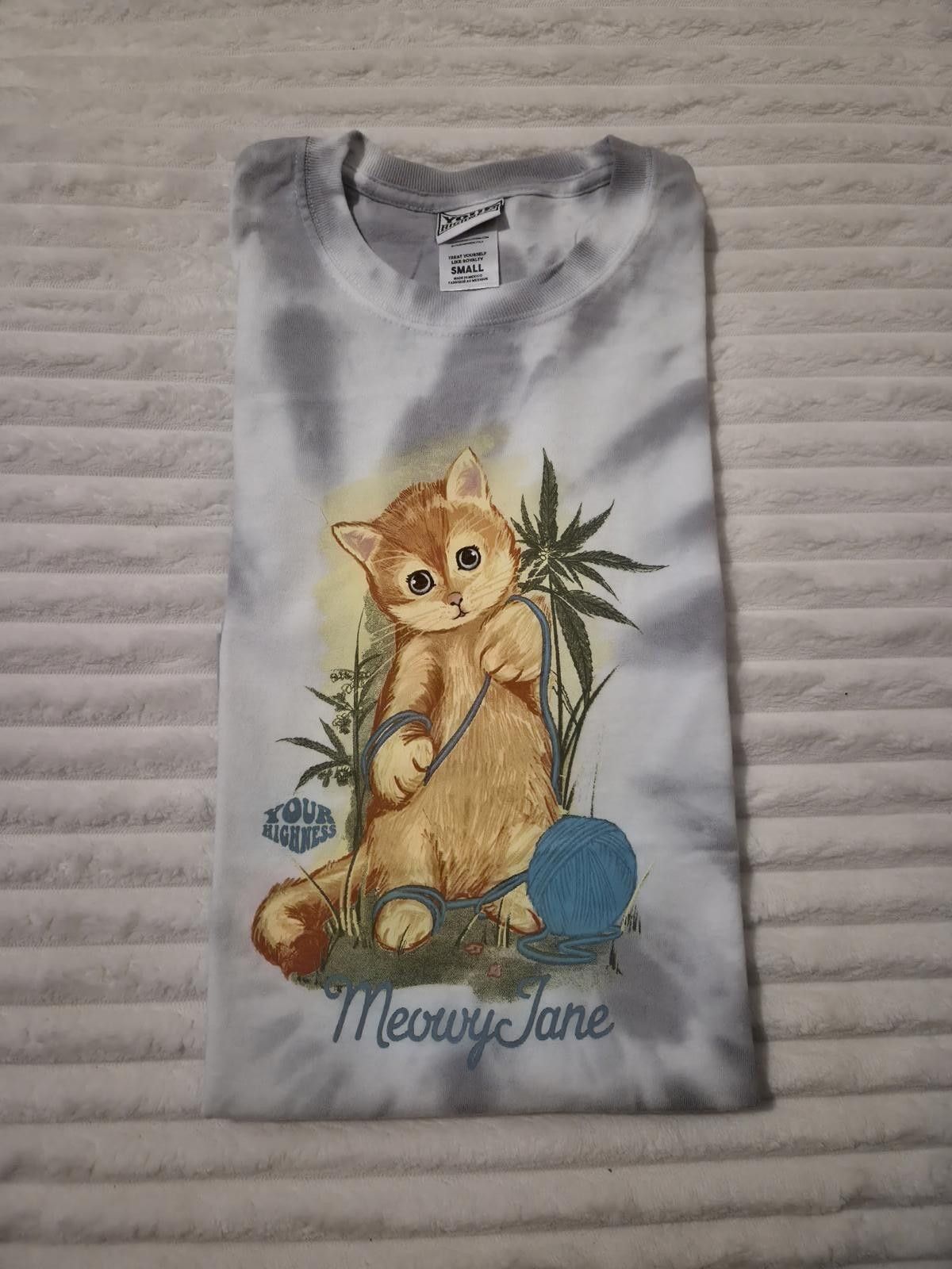 Other Your Highness Meowy Jane Graphic Tie-Dye T-Shirt Small Size S / US 4 / IT 40 - 1 Preview
