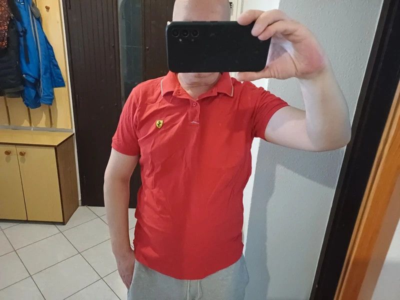 Ferrari Scudrria Ferrari men's collar shirt Size US M / EU 48-50 / 2 - 14 Thumbnail