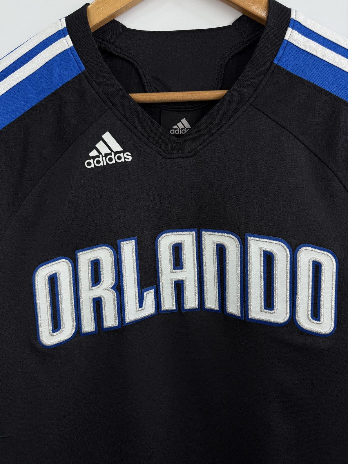 Adidas 🇺🇸 Vintage Orlando Adidas NBA Long Sleeve 2010 Rare Just Don Size US L / EU 52-54 / 3 - 4 Thumbnail