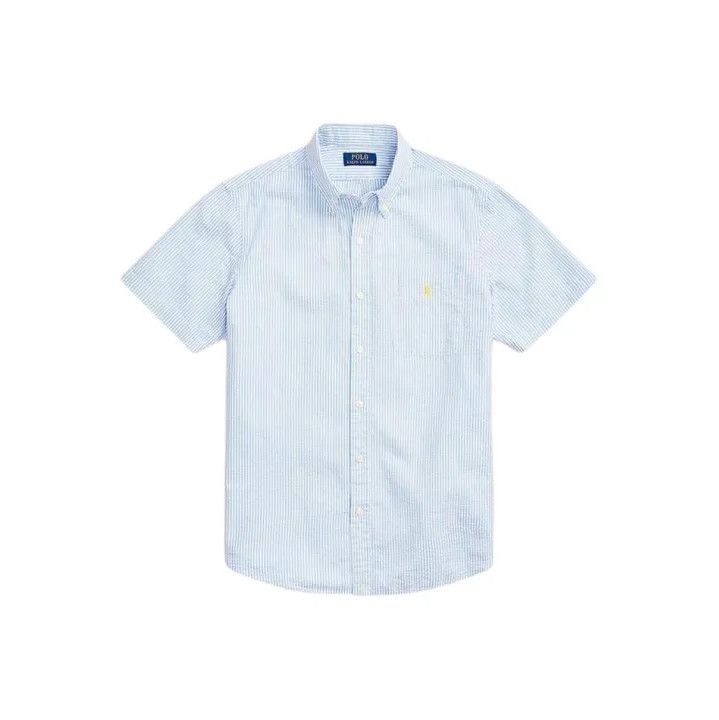 Polo Ralph Lauren Polo Ralph Lauren Striped Logo Short-Sleeve Shirt Size US XL / EU 56 / 4 - 1 Thumbnail