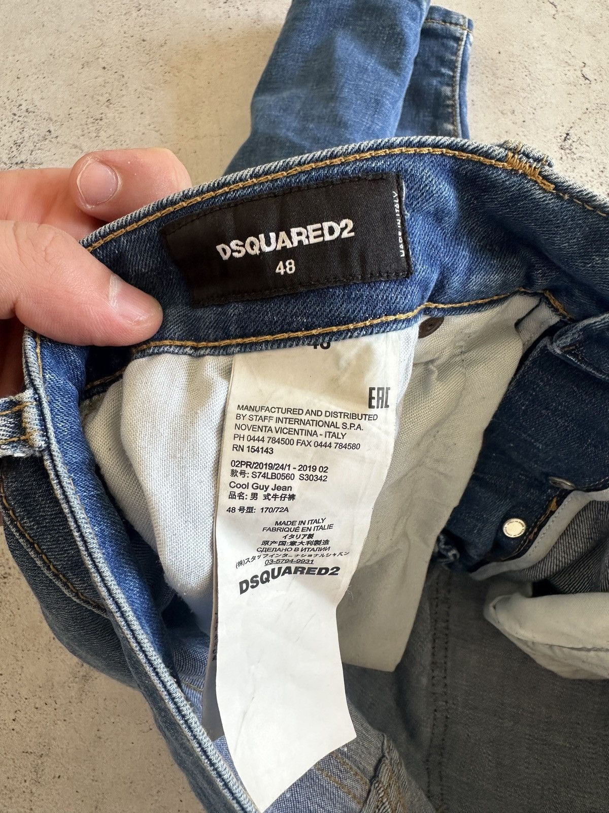 Dsquared2 Dsquared 2 Cool Guy Jean Denim Shorts Size 48 Size US 34 / EU 50 - 6 Thumbnail