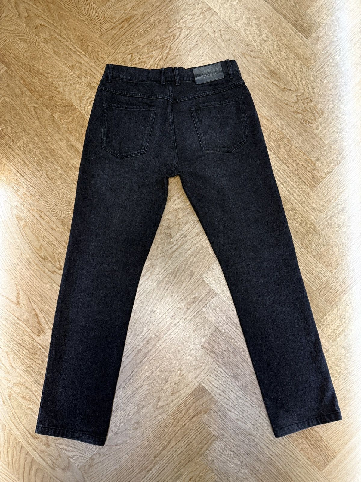 Pleasures Pleasures Bling 5 Pocket Black Denim Size US 32 / EU 48 - 2 Thumbnail