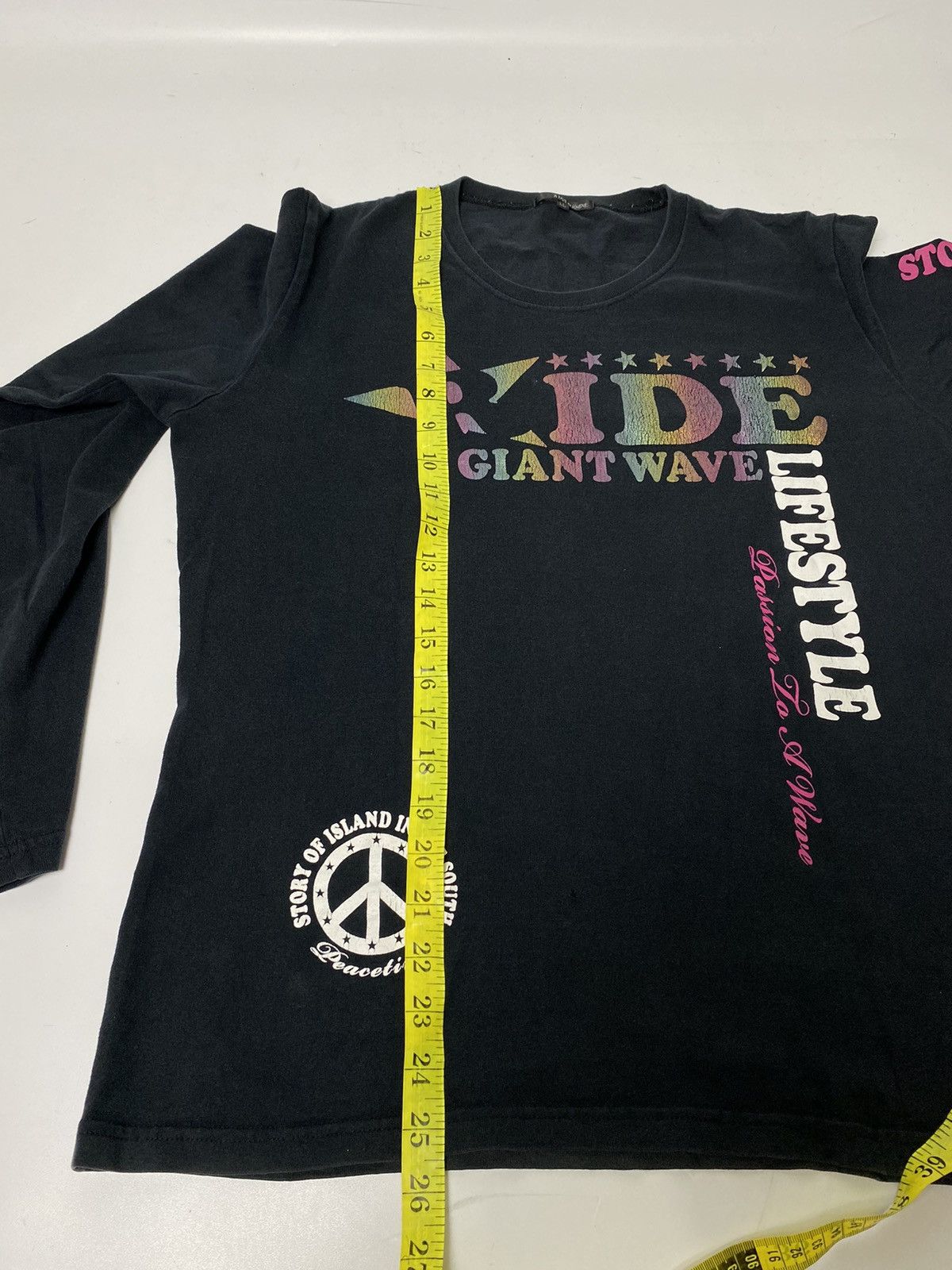 Hysteric Glamour × If Six Was Nine × Japanese Brand 💥vintage💥longsleeve wave motion hard japanese brand Size US L / EU 52-54 / 3 - 8 Thumbnail