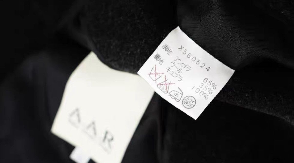 Yohji Yamamoto Yohji Yamamoto A.A.R Mid-Length Wool Hidden Button Coat Size US M / EU 48-50 / 2 - 7 Thumbnail