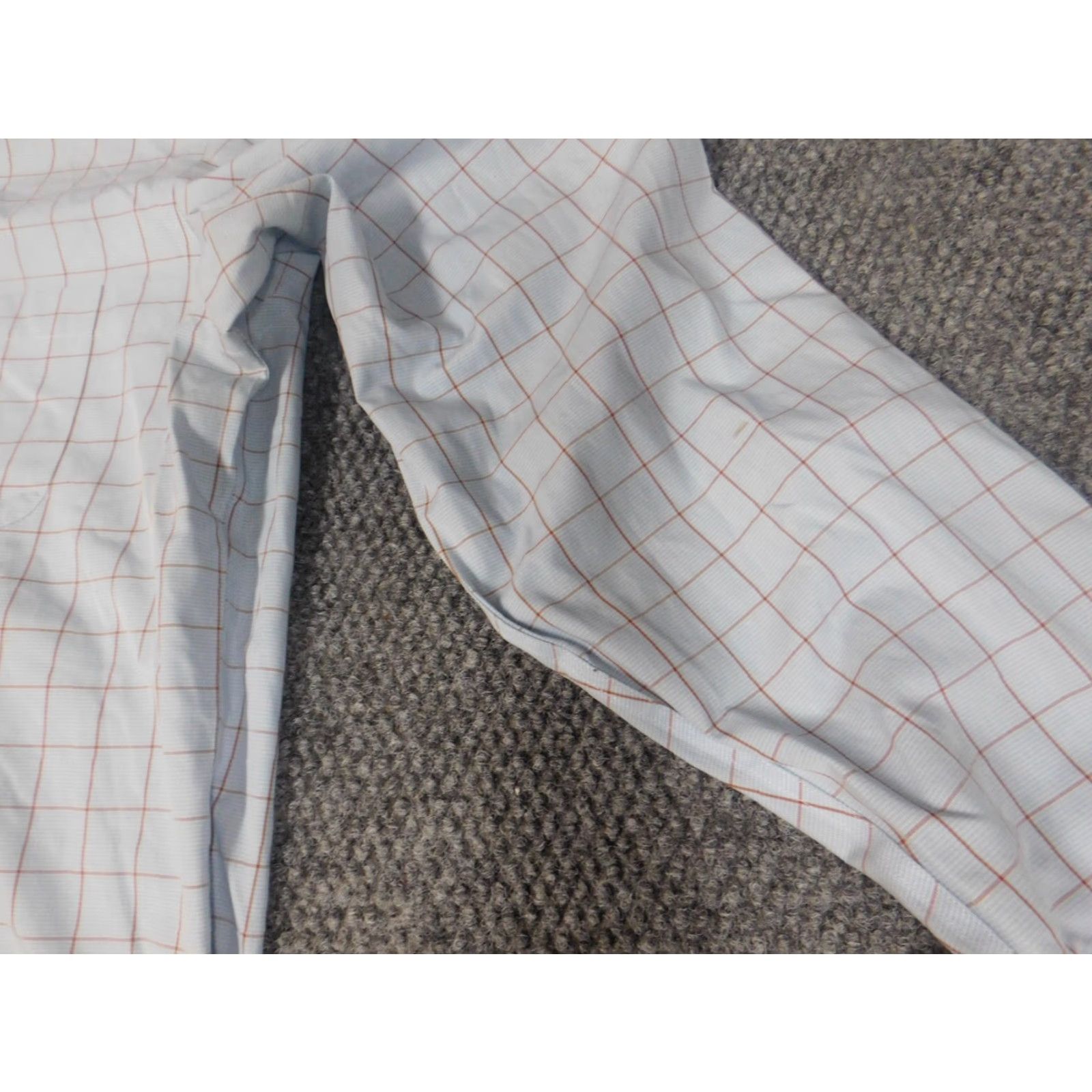 Brooks Brothers Brooks Brothers Dress Shirt 15.5 Mens Blue Plaid Button Up Office Workwear Shirt Long Sleeve Classic Fit Non-Iron Breathable Machine Washable Size US L / EU 52-54 / 3 - 6 Thumbnail