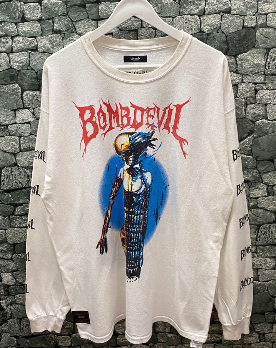 Anime × Japanese Brand Glamb X Chainsaw Man Bomb Devil Longsleeve