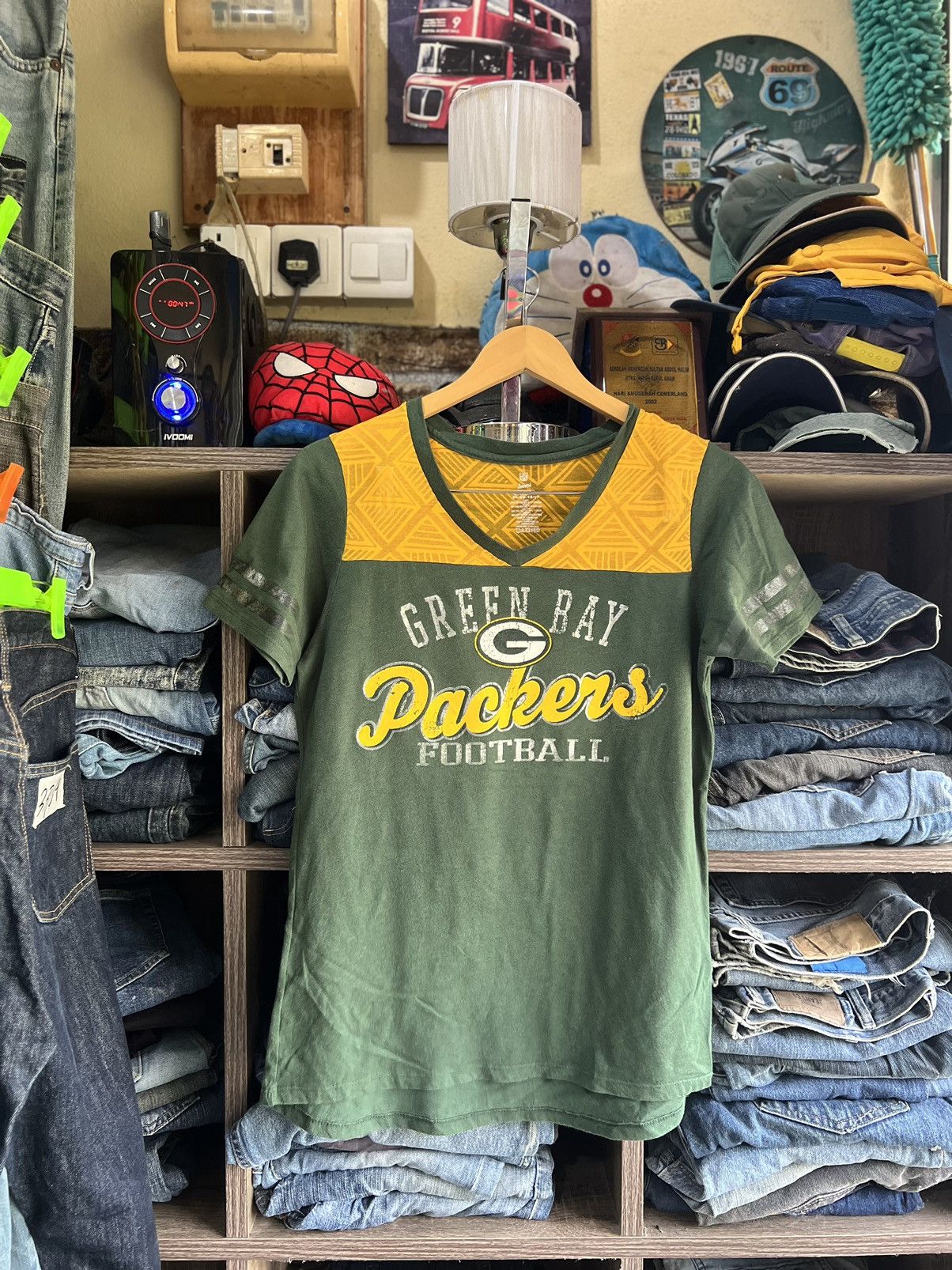 🔥NFL Green Bay Packers V Neck Tees