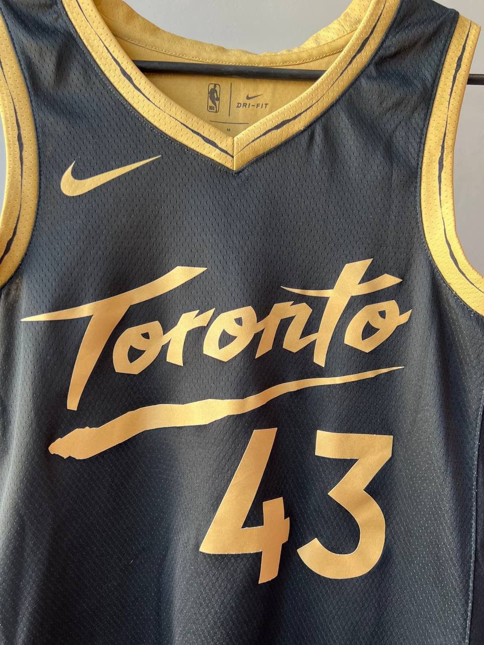 NBA 2020 TORONTO RAPTORS #43 SIAKAM SWINGMAN BASKETBALL JERSEY Size US M / EU 48-50 / 2 - 5 Thumbnail