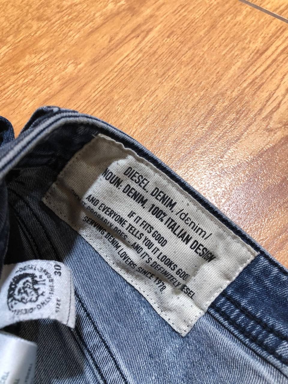 Diesel Diesel Jeans Buster Regular Slim Tapered Button Fly Size US 30 / EU 46 - 5 Thumbnail